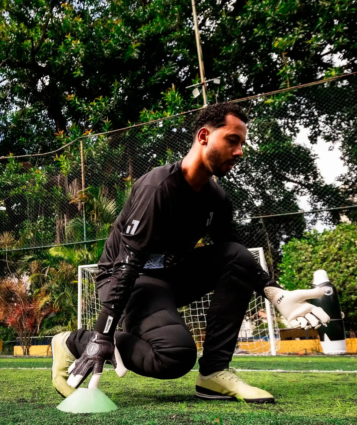 Calça de Goleiro Infantil Acolchoada