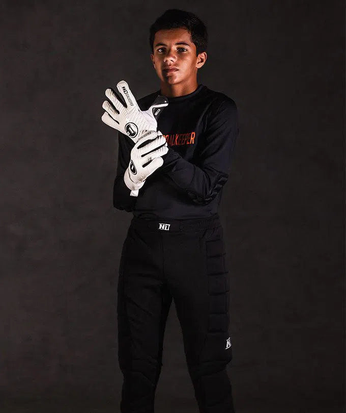 Calça De Goleiro Infantil N1 Profissional Acolchoada