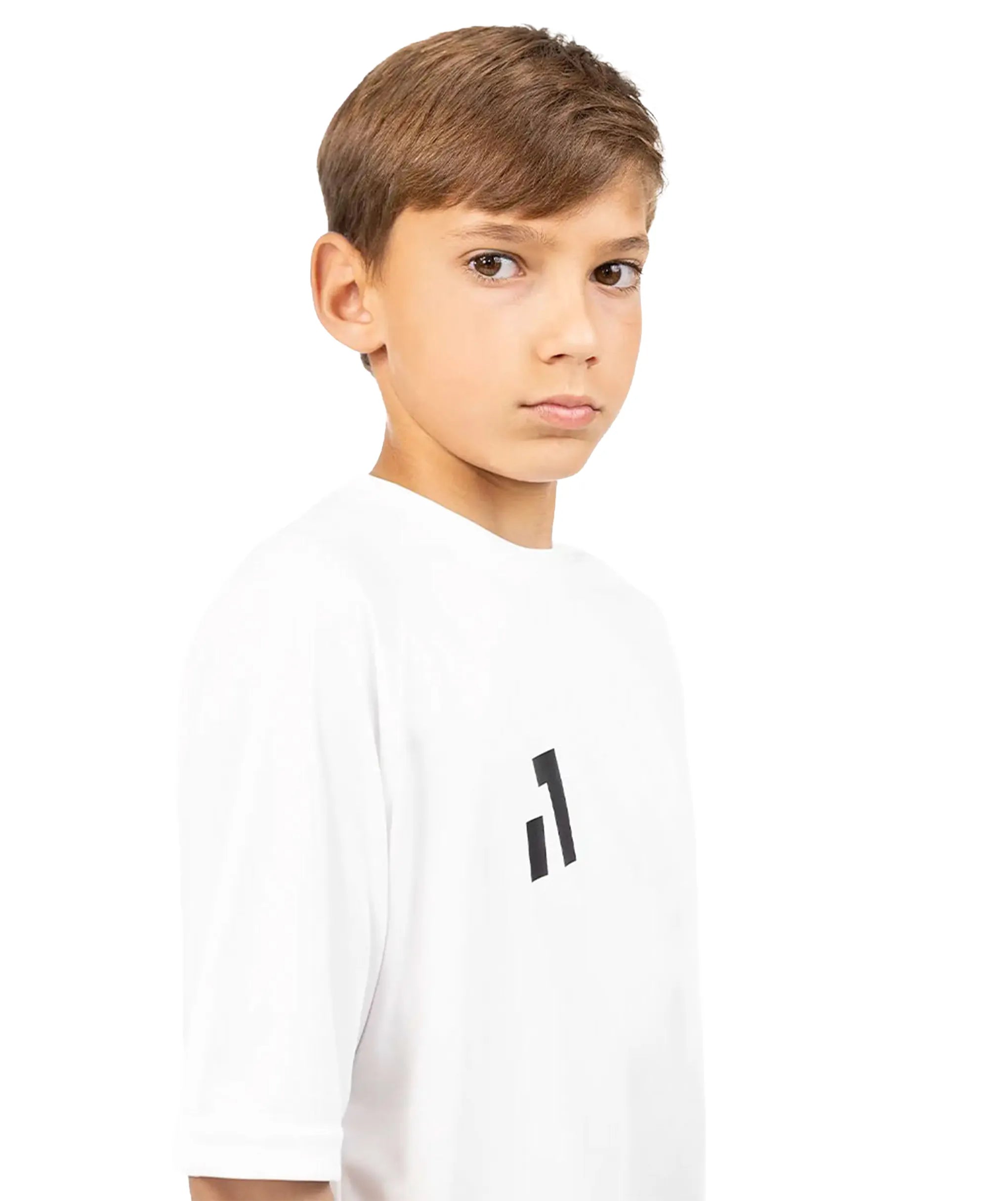 Camisa Lisa Manga Curta Infantil