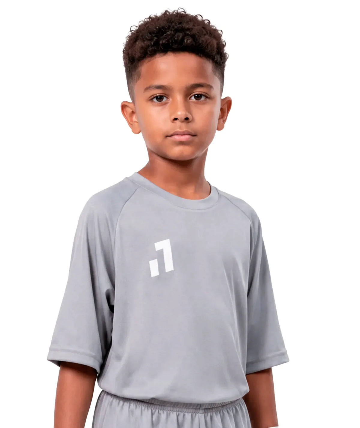 Camisa Lisa Manga Curta Infantil