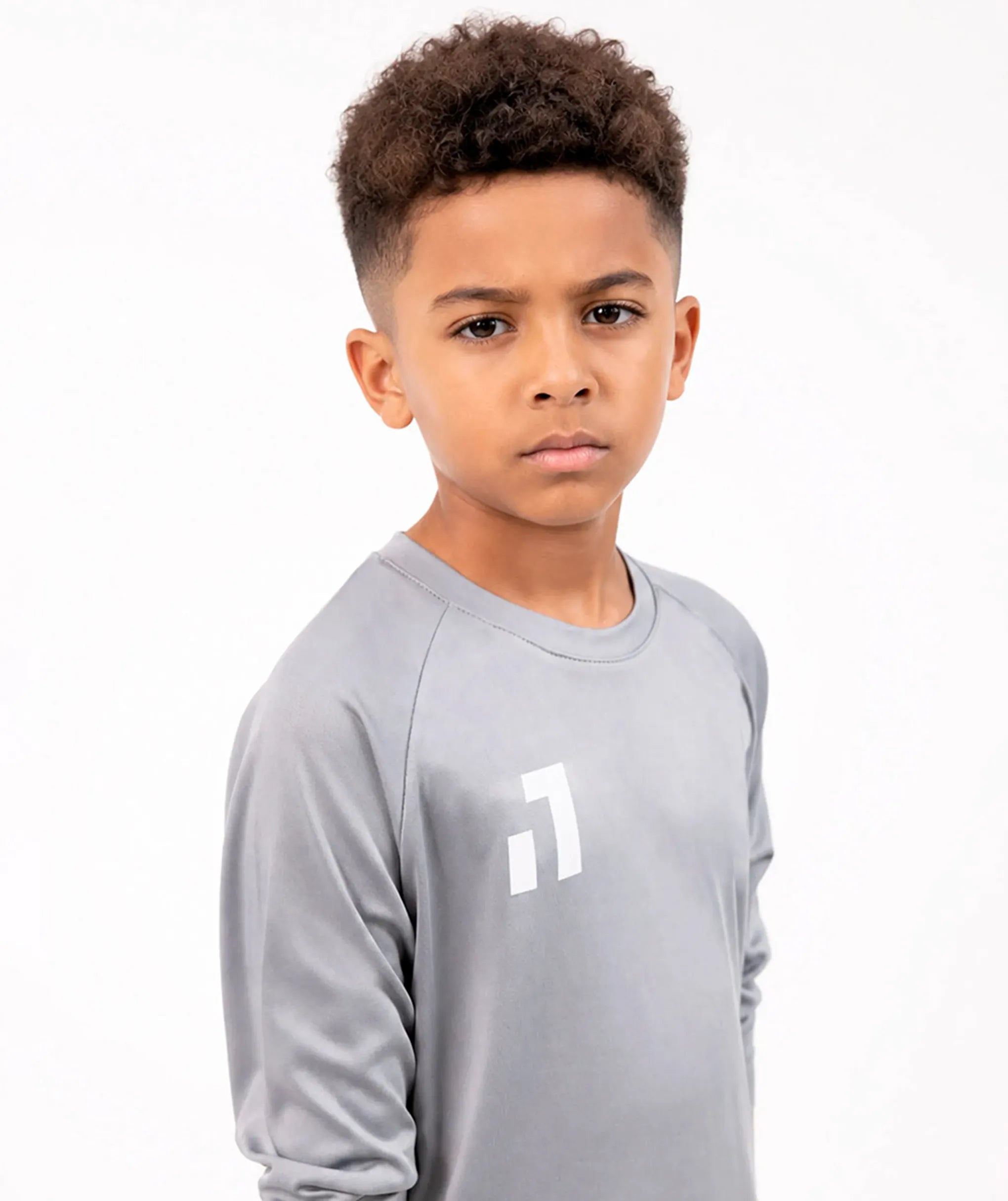 Camisa Lisa Manga Longa Infantil