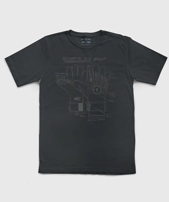 Camiseta N1 Project Preta Estonada