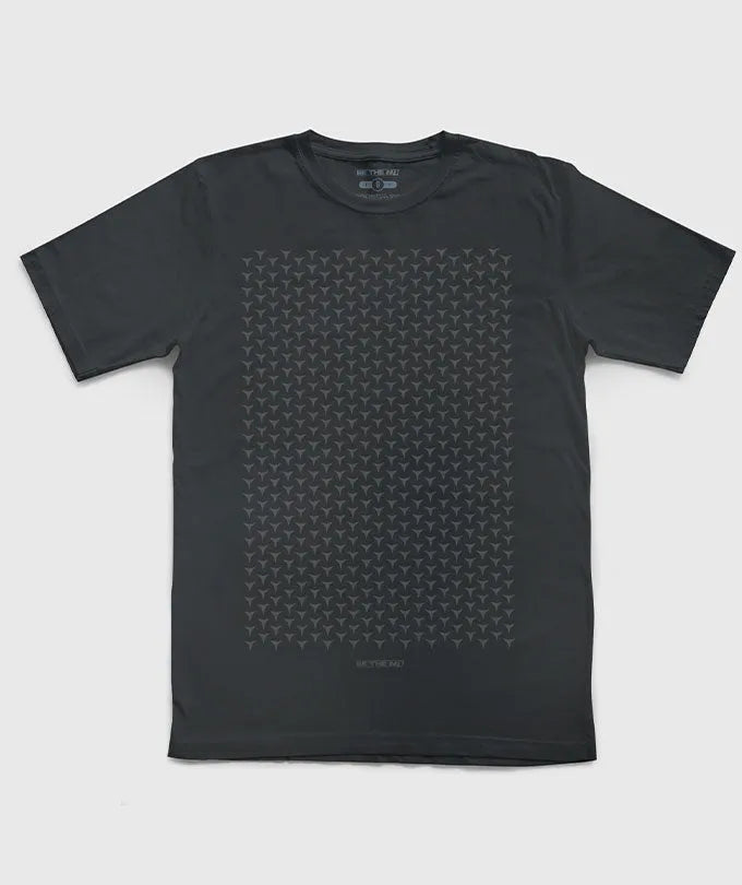 Camiseta N1 Spikes Preta Estonada