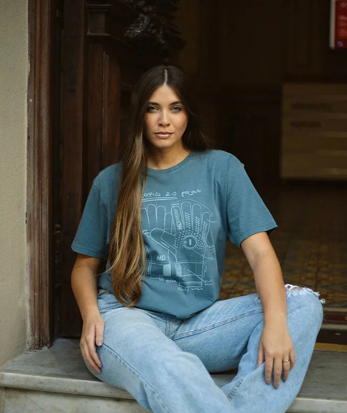 Camiseta Project Azul