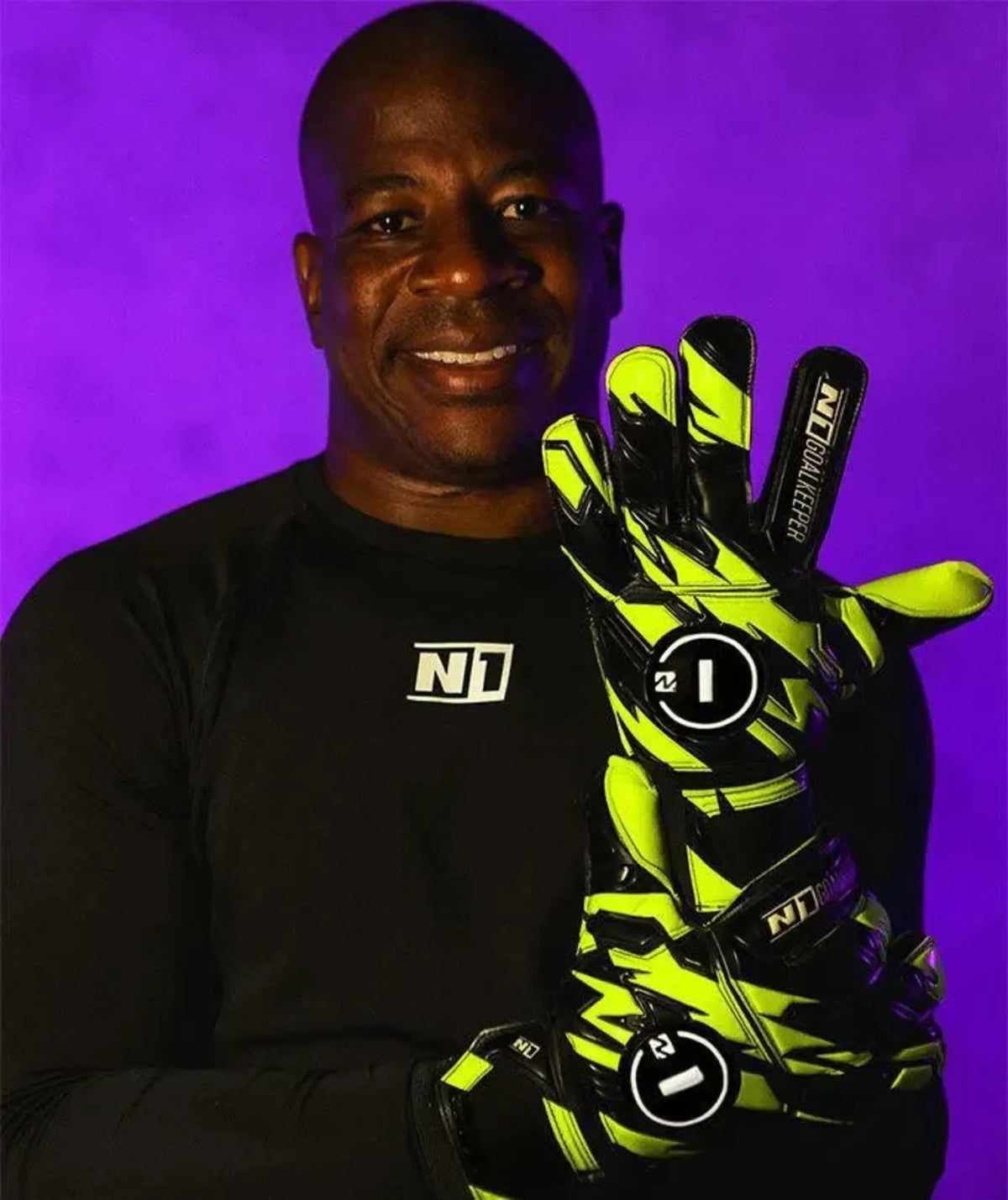Luva de Goleiro Iniciante N1 Starter Adulto