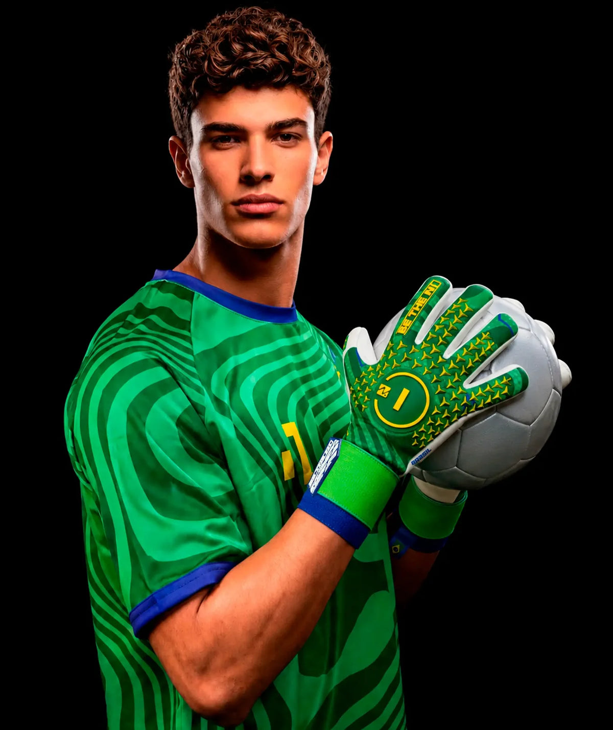 Luva de Goleiro N1 Scorpius 2.0 Brasil