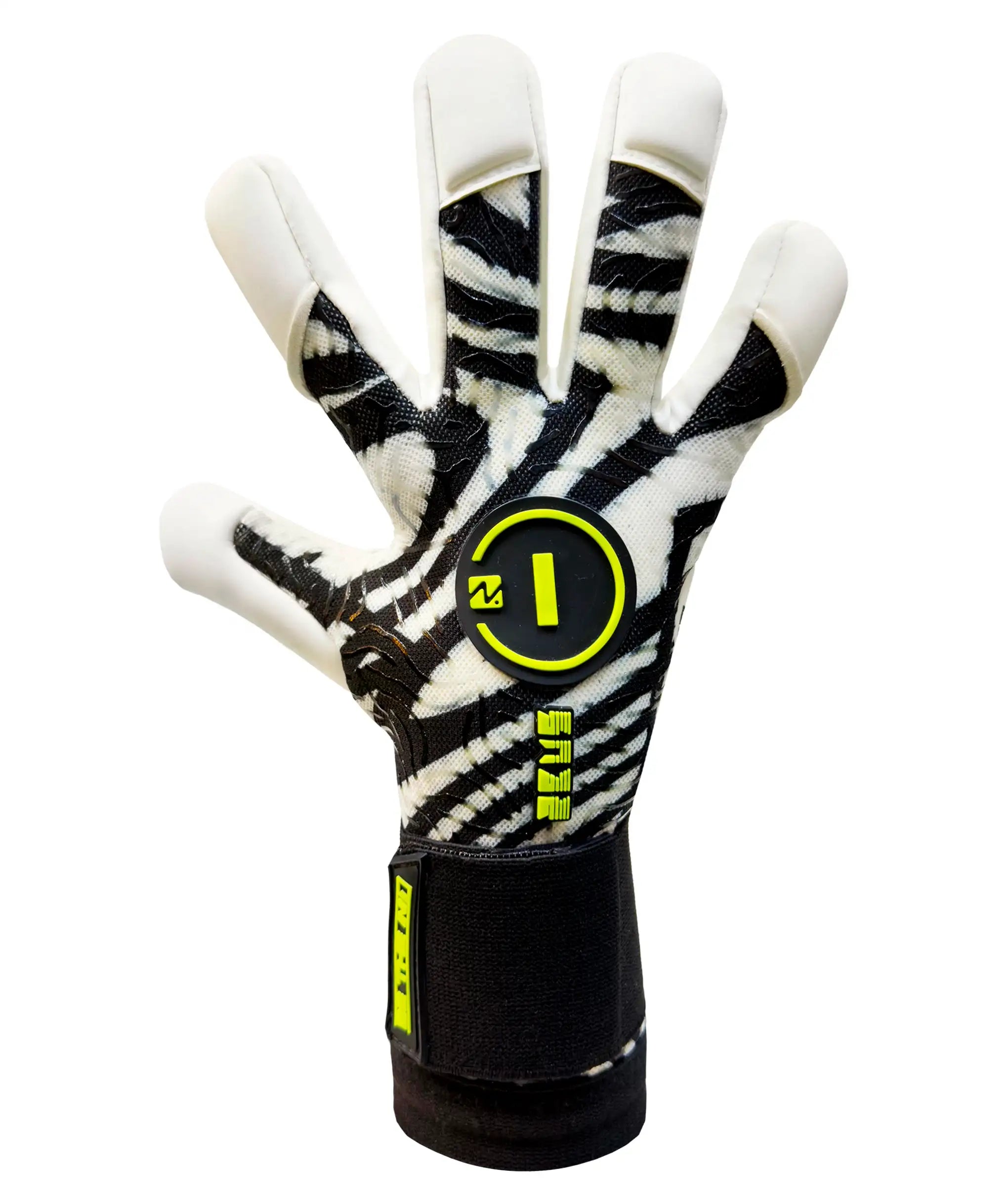 Luva de Goleiro N1 Zeus 2.0 Brasil Branco