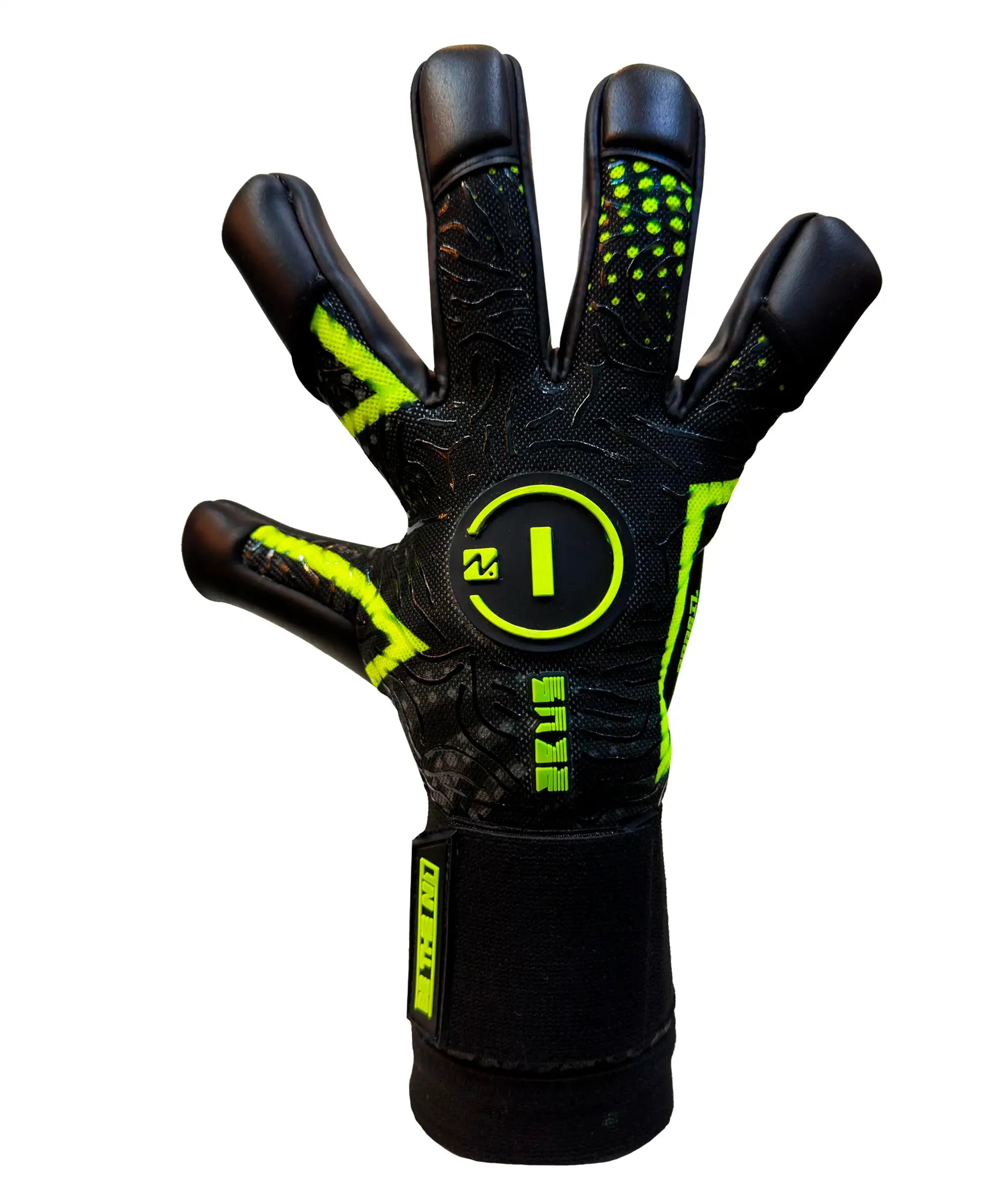 Luva de Goleiro N1 Zeus 2.0 Brasil Preto