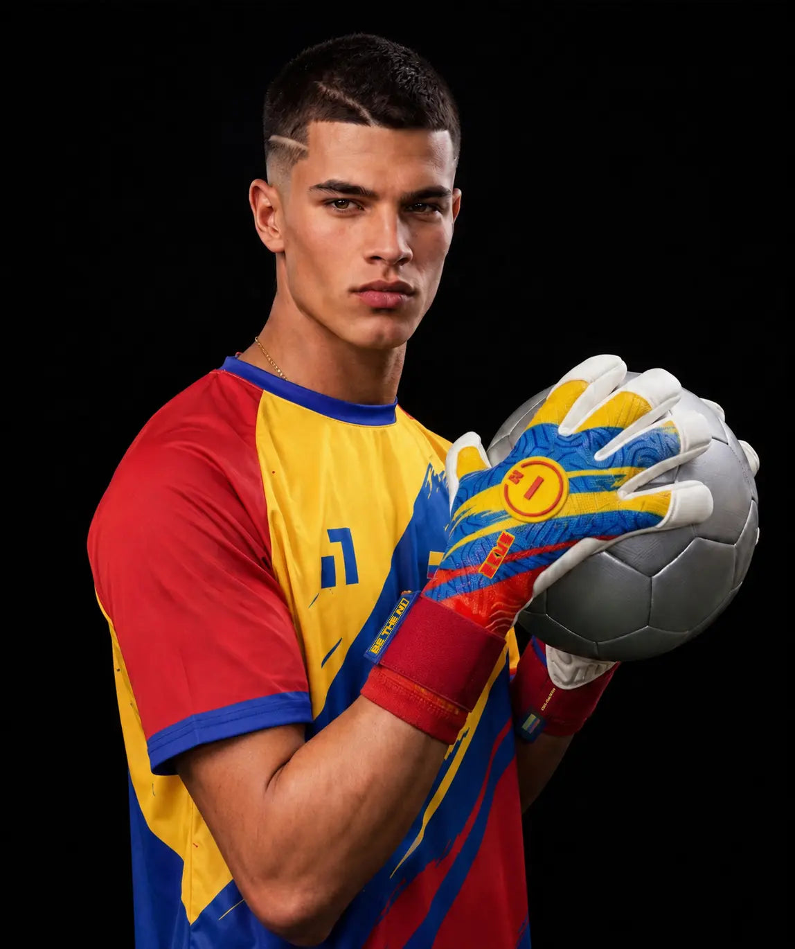 Luva de Goleiro N1 Zeus 2.0 Colombia