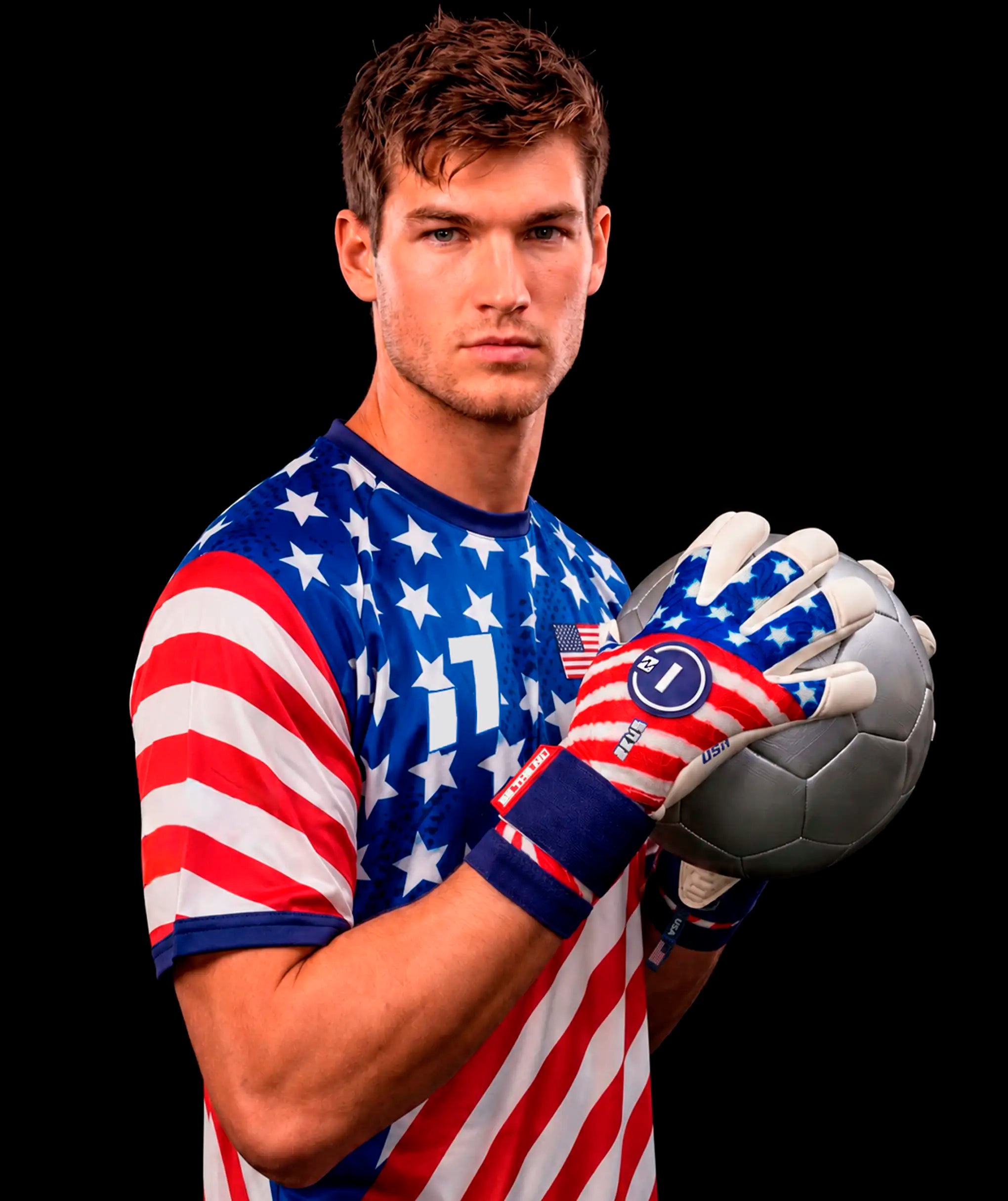 Luva de Goleiro N1 Zeus 2.0 Estados Unidos