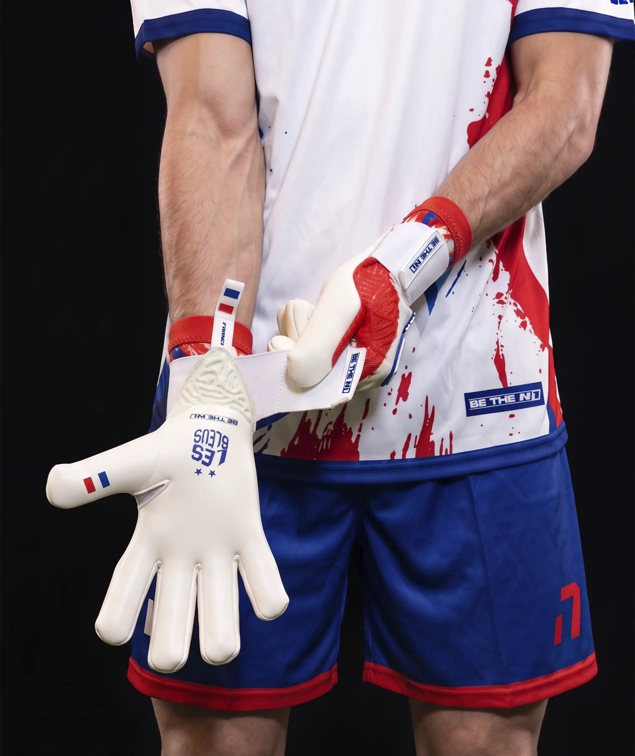 Luva de Goleiro N1 Zeus 2.0 França