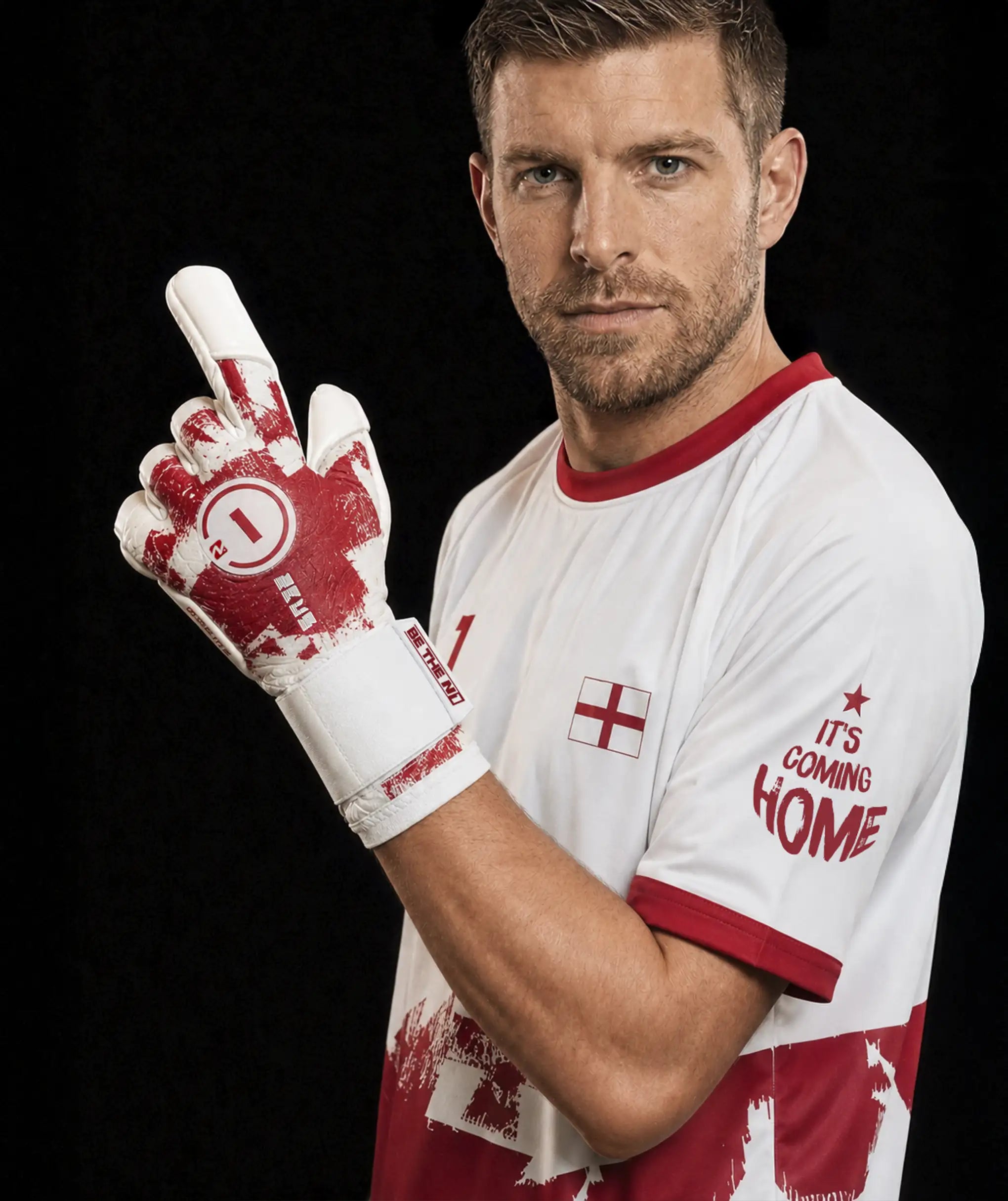 Luva de Goleiro N1 Zeus 2.0 Inglaterra