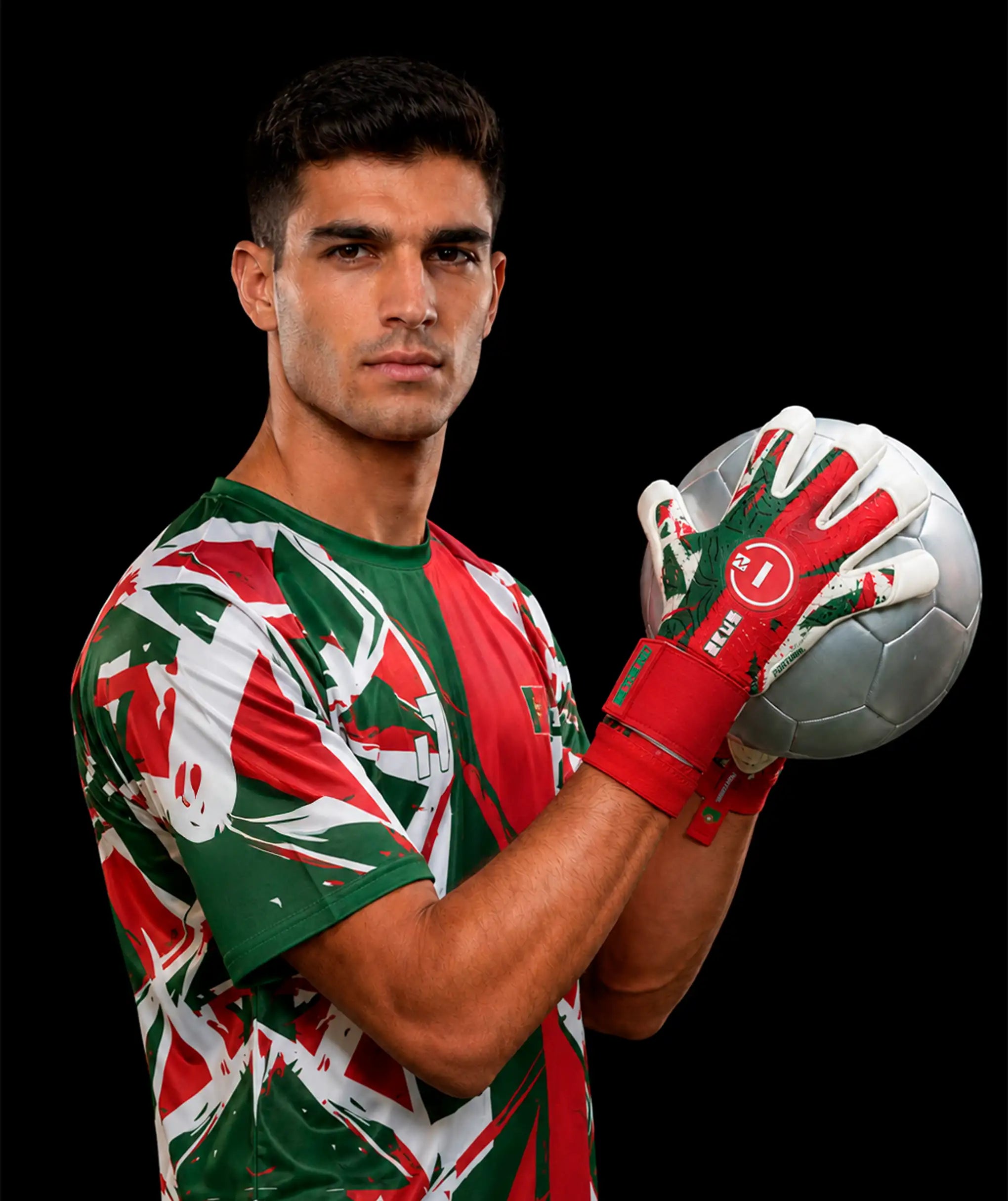 Luva de Goleiro N1 Zeus 2.0 Portugal