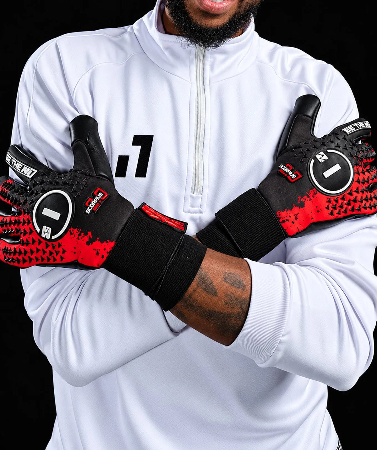 Luva de Goleiro Profissional N1 Scorpius 2.0 New Collection