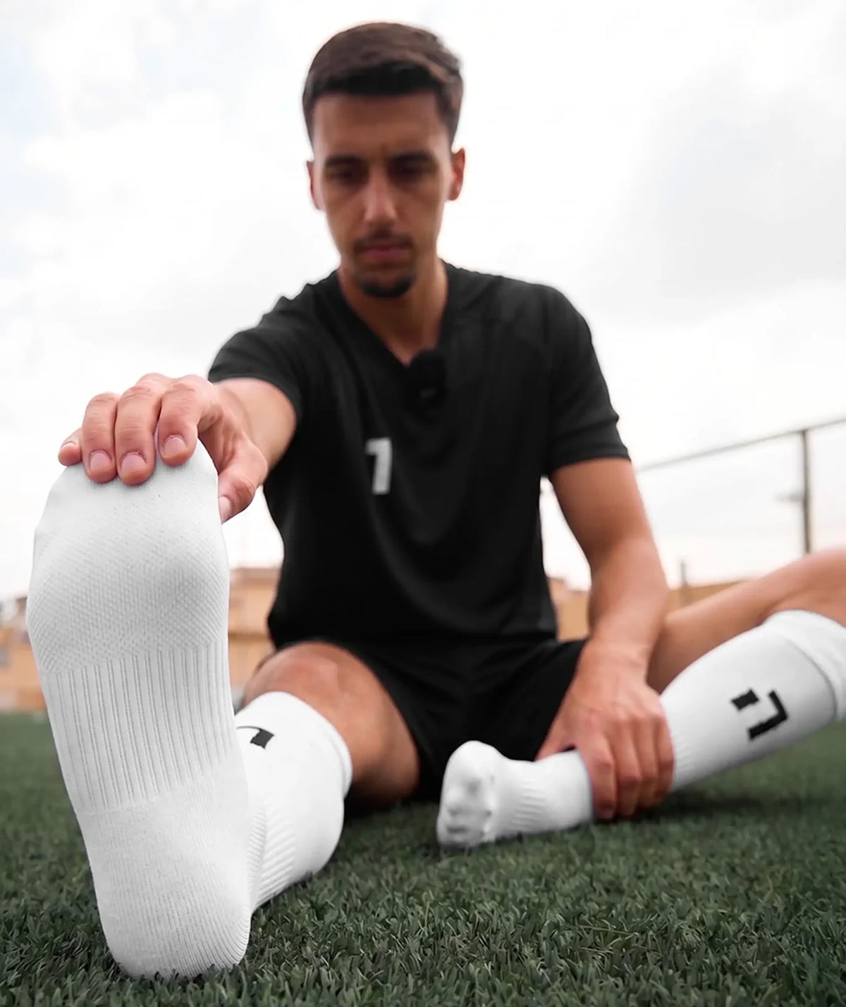 Meião N1 Goalkeeper Profissional Branco