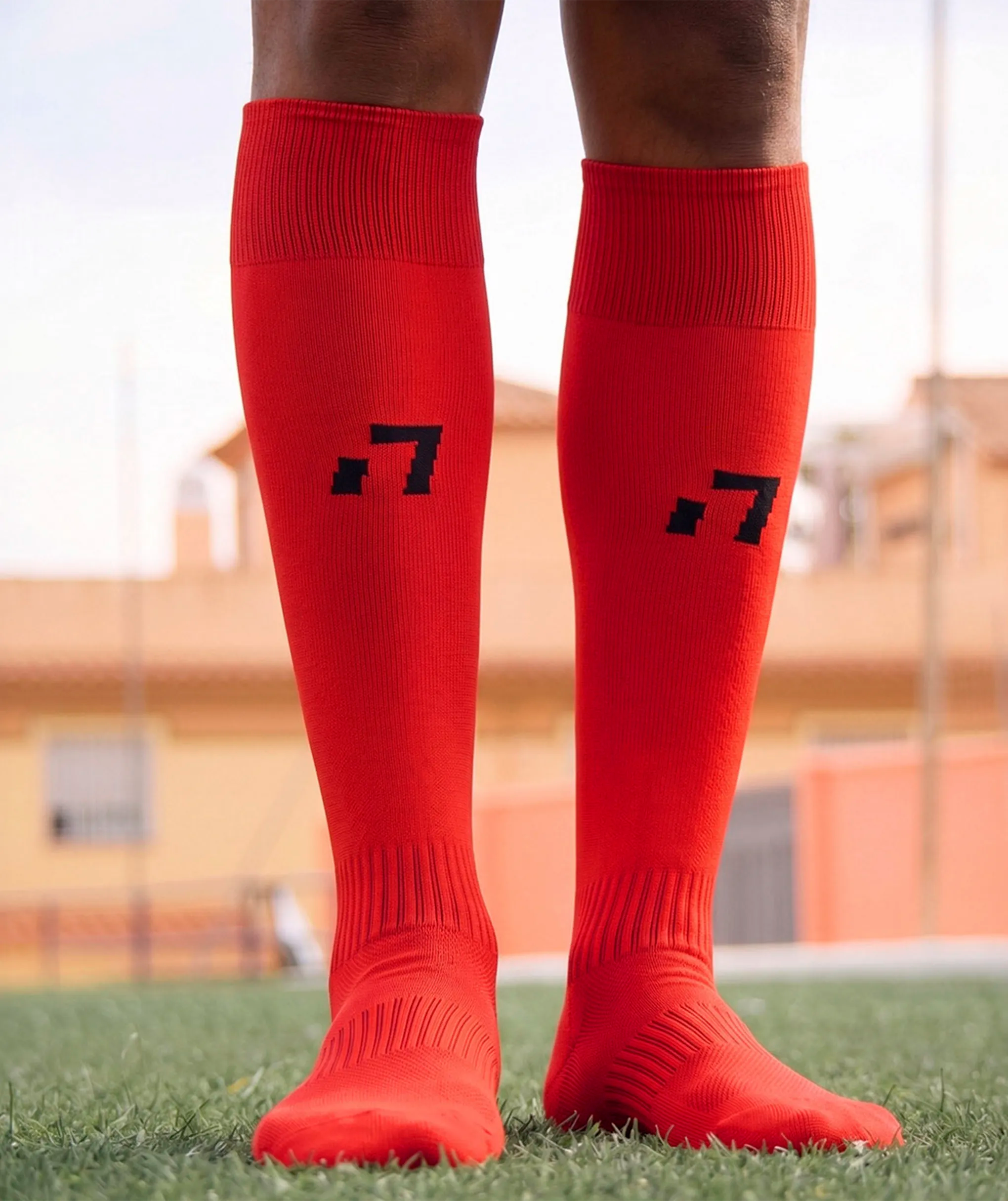 Meião N1 Goalkeeper Profissional Vermelho