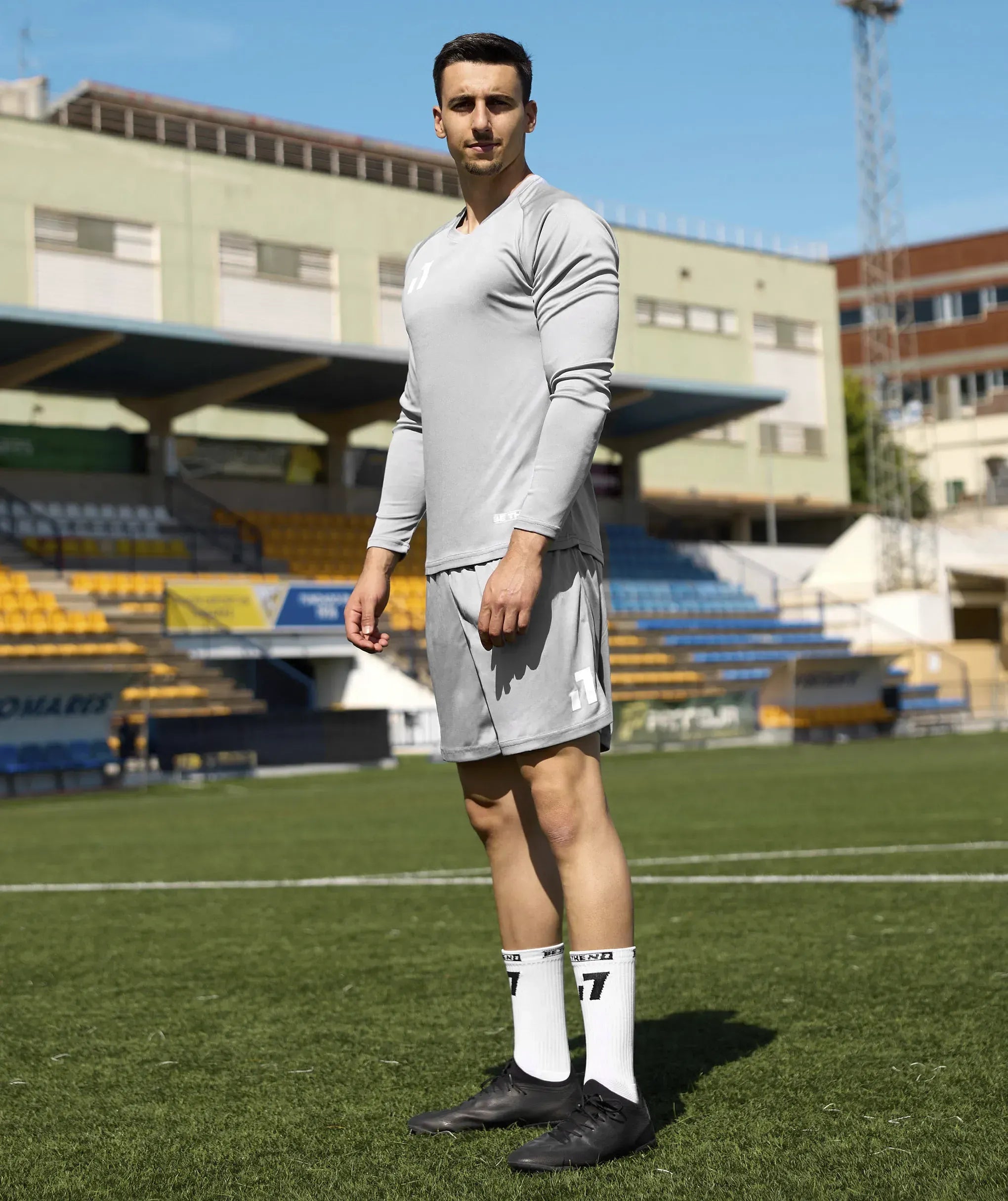 Short Treino N1 Adulto Cinza