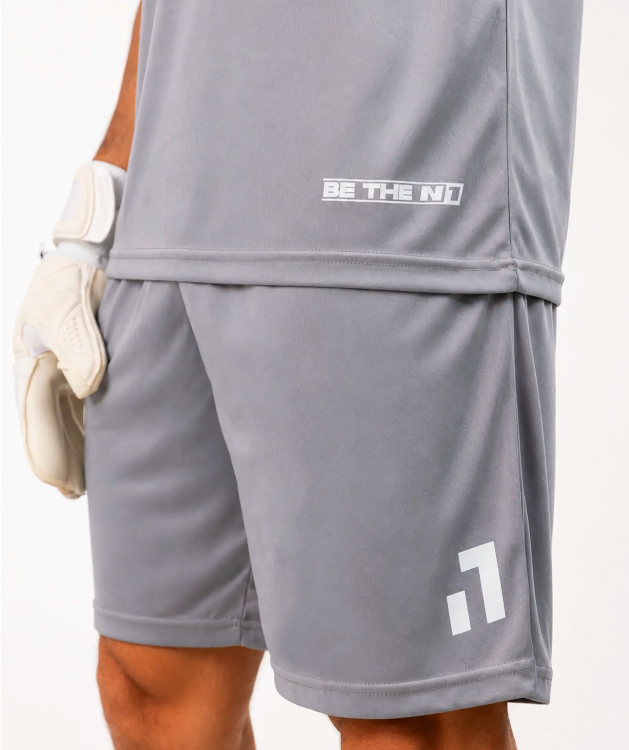 Short Treino N1 Adulto Cinza