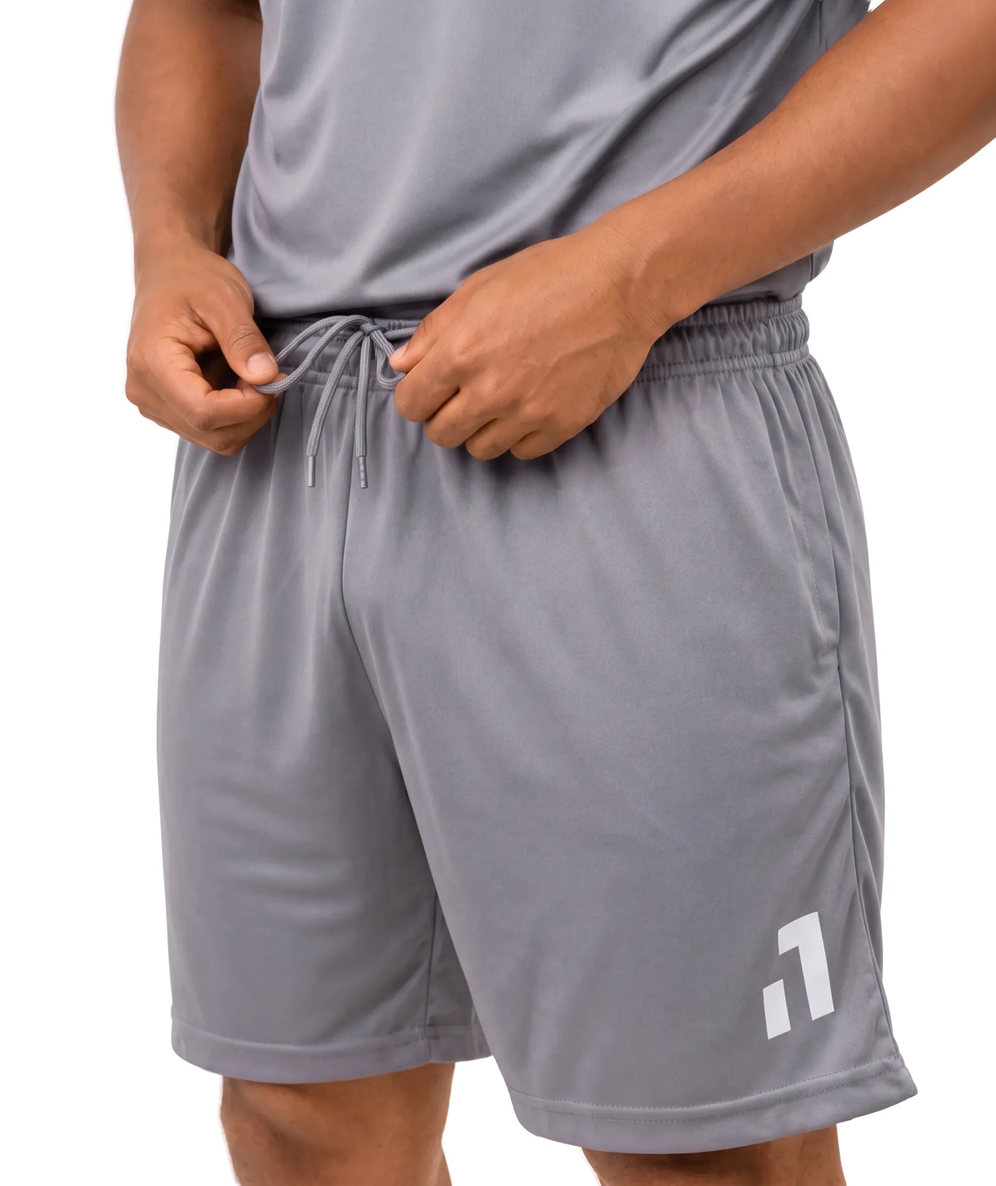 Short Treino N1 Adulto Cinza