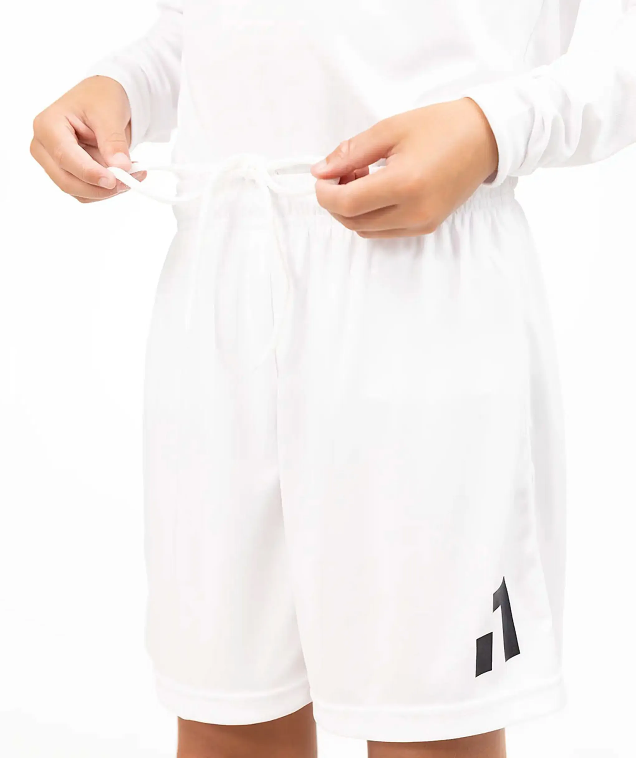 Short Treino N1 Infantil Branco
