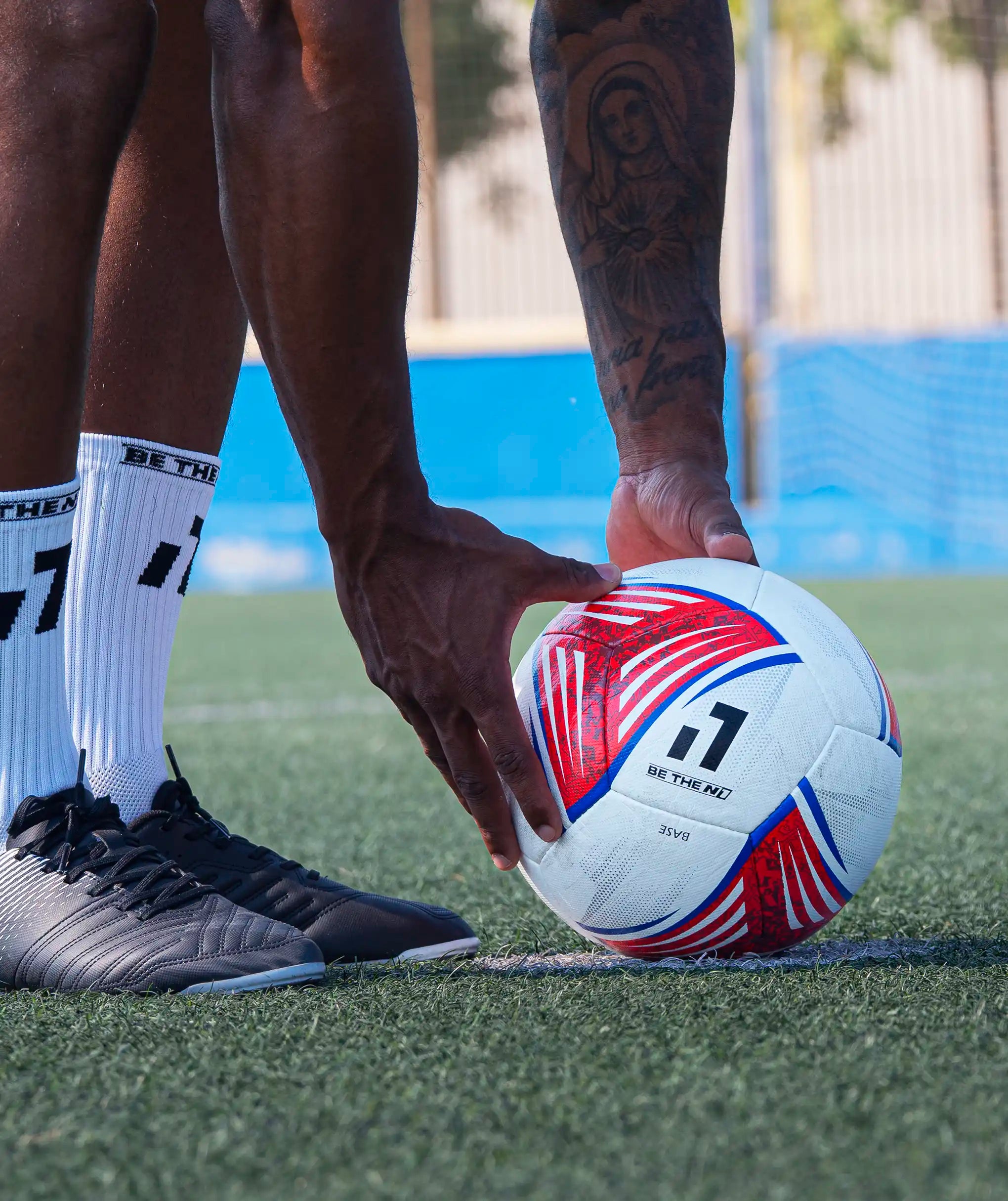 Bola de Futebol Base | Bola Society Costurada à Mão