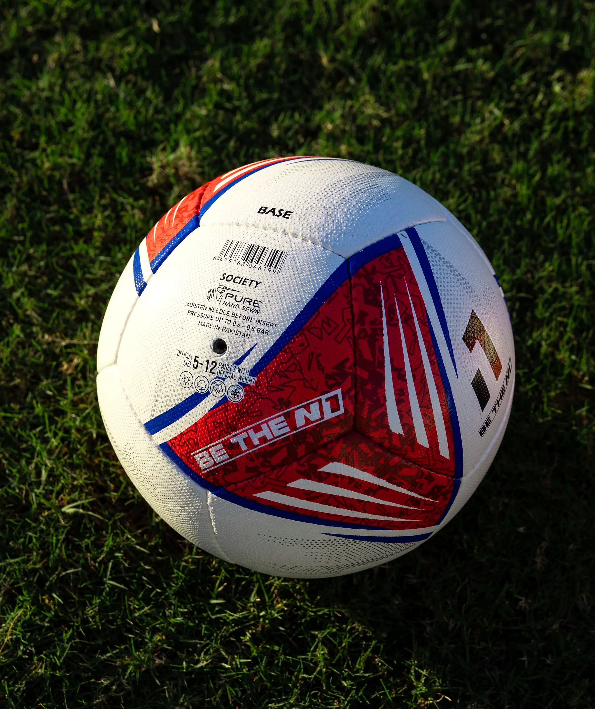 Bola de Futebol Base | Bola Society Costurada à Mão