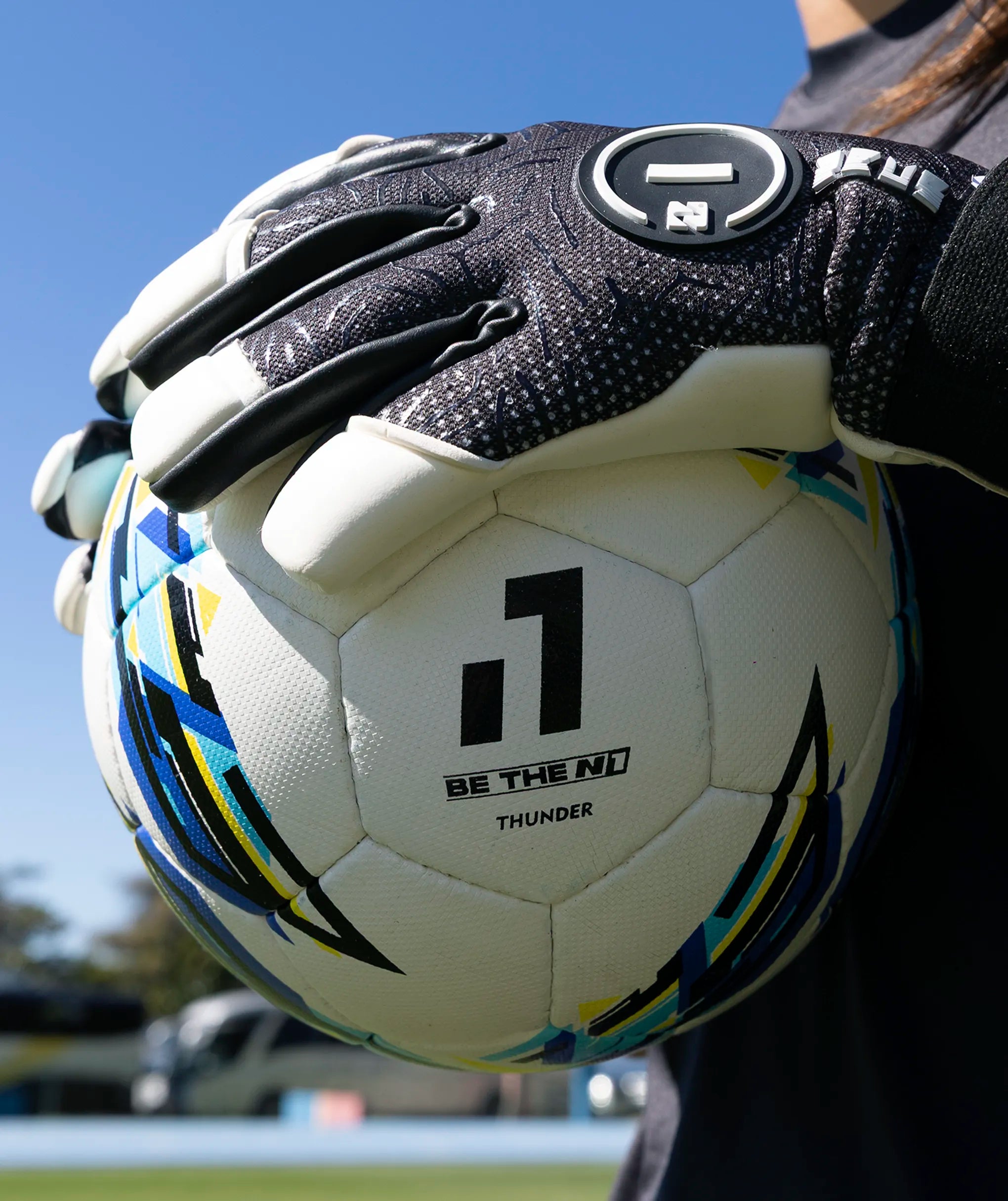 Bola de Futebol Thunder  | Bola Society Costurada à Mão