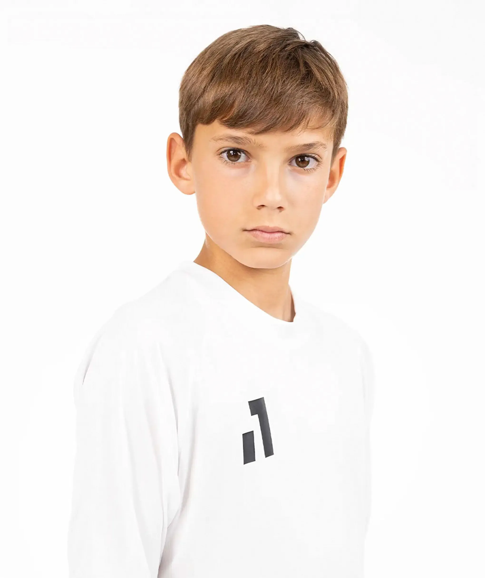 Camisa Lisa Manga Longa Infantil