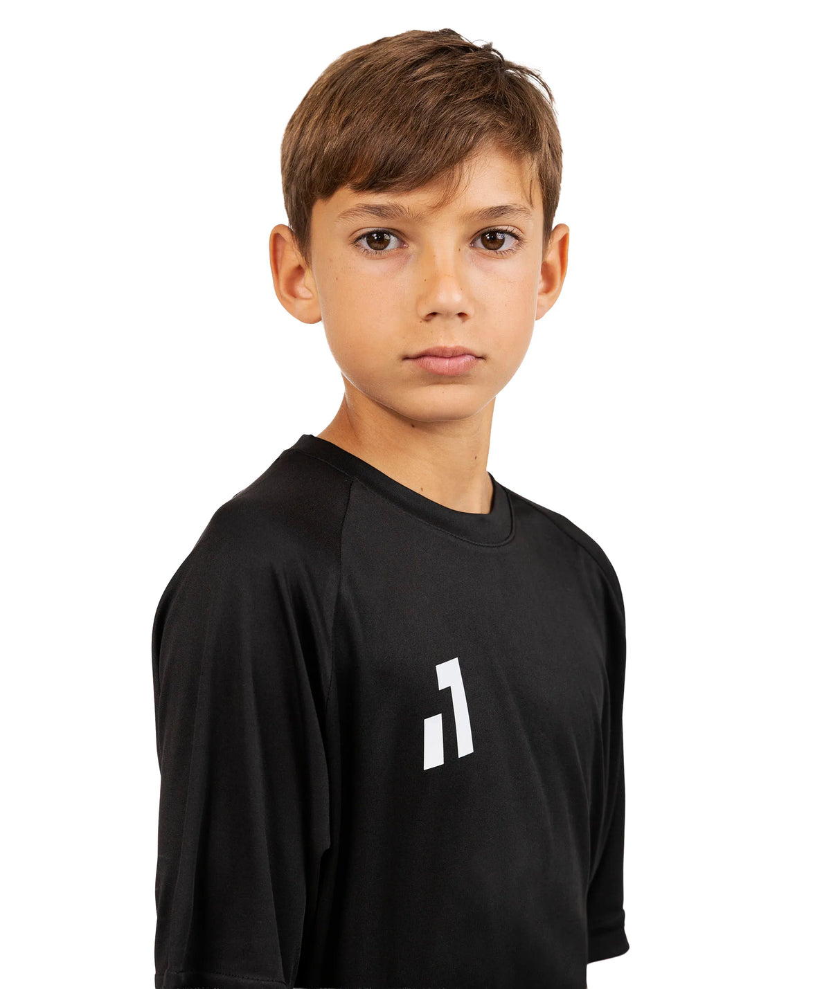 Camisa Lisa Manga Curta Infantil