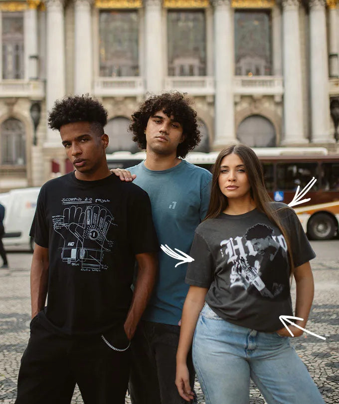 Camiseta N1 Hugo Branca