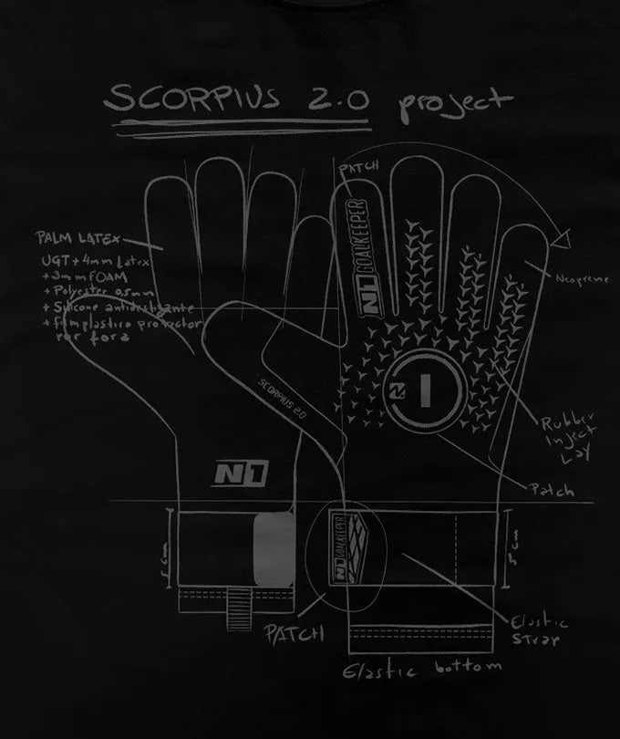 Camiseta N1 Project Preta