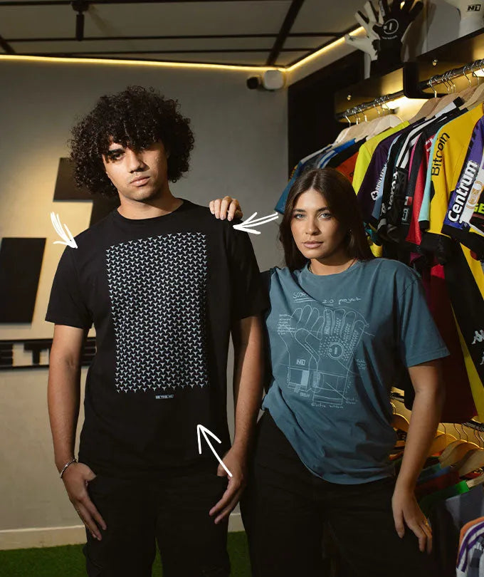 Camiseta N1 Spikes Branca