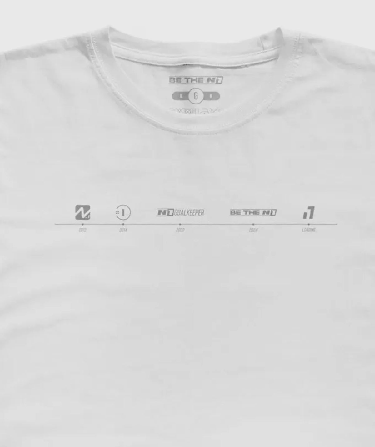 Camiseta N1 Timeline Branca