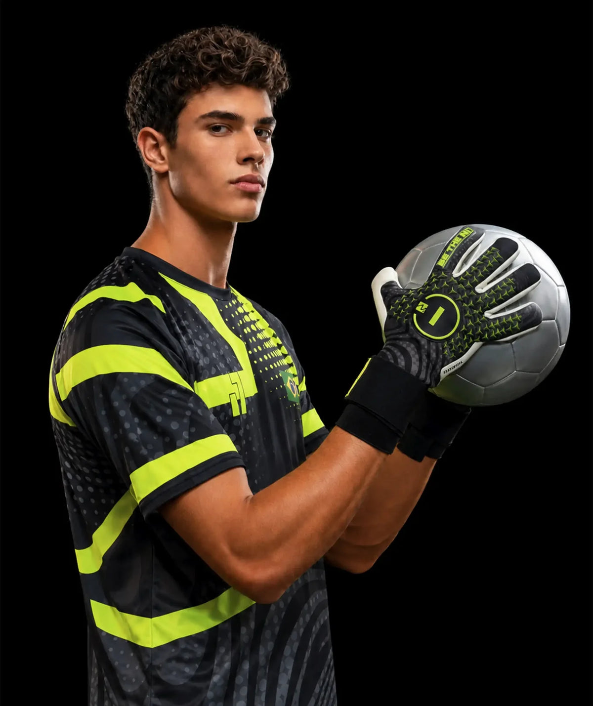 Luva de Goleiro N1 Scorpius 2.0 Brasil