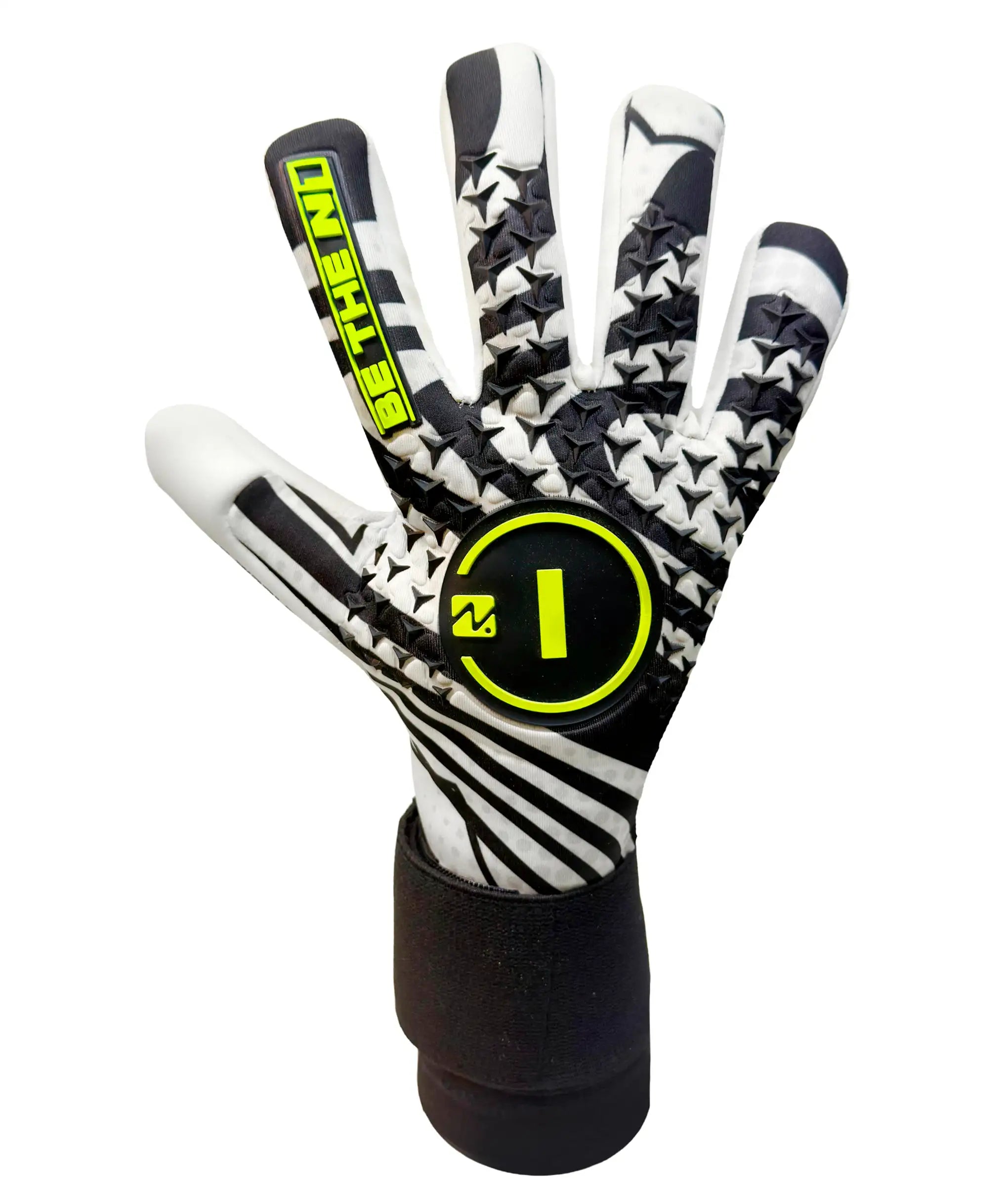 Luva de Goleiro N1 Scorpius 2.0 Brasil Branco