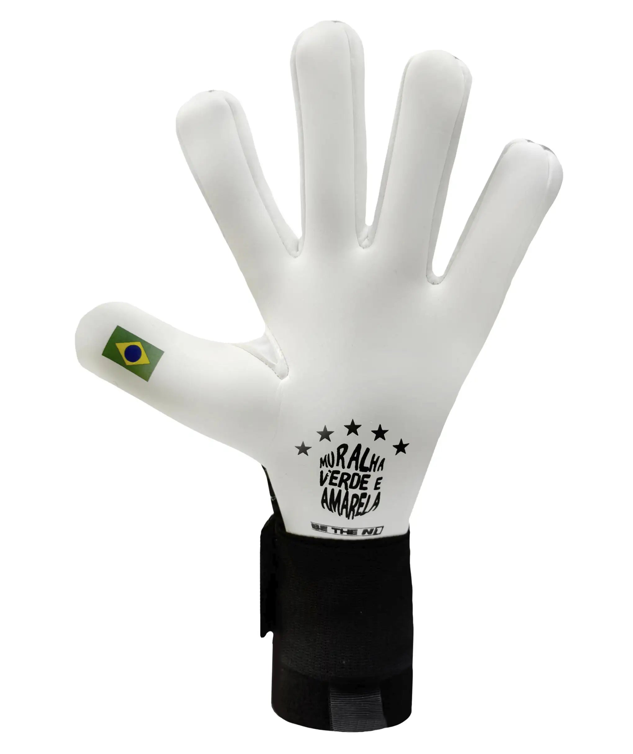 Luva de Goleiro N1 Scorpius 2.0 Brasil Preto