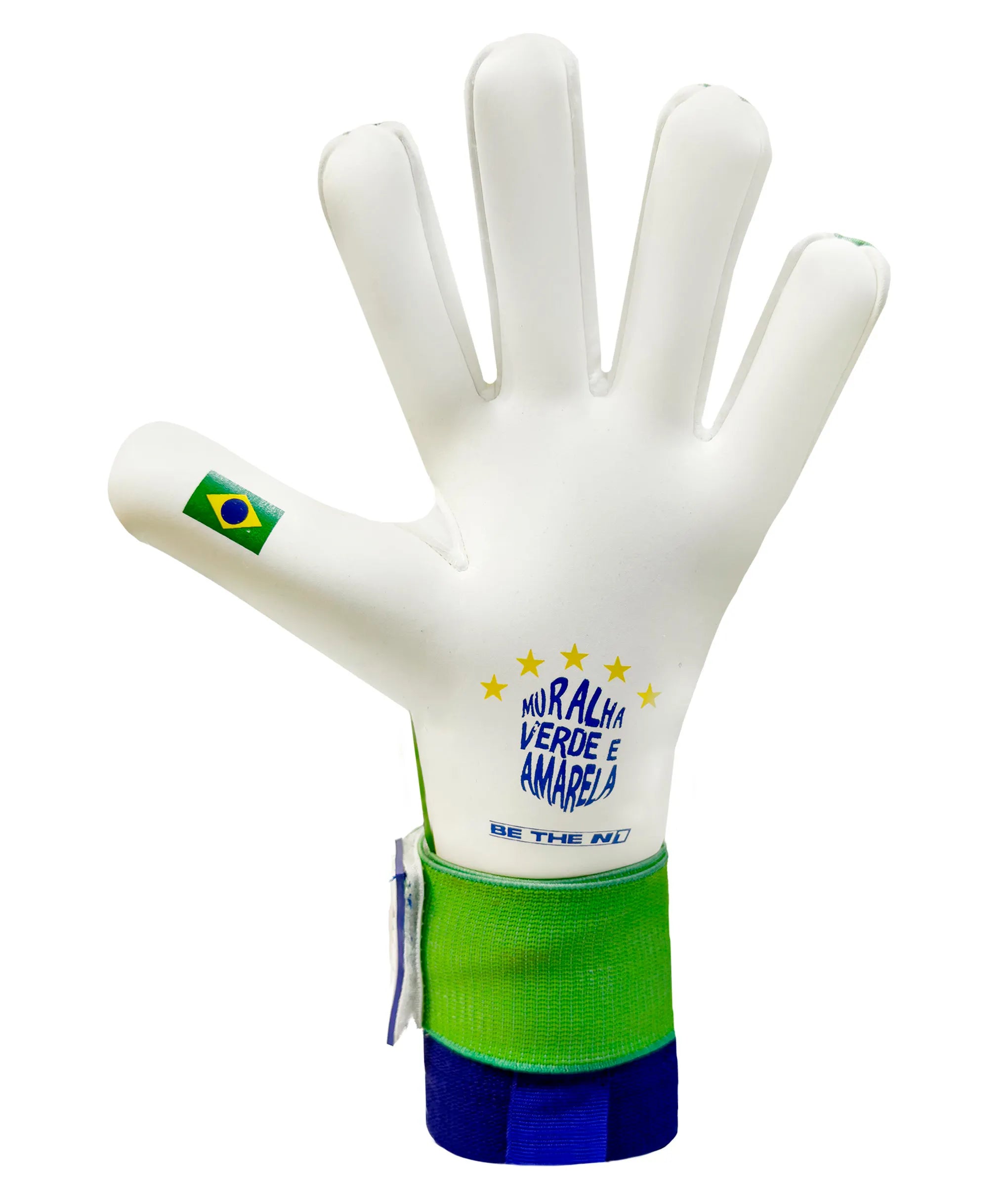 Luva de Goleiro N1 Scorpius 2.0 Brasil Verde