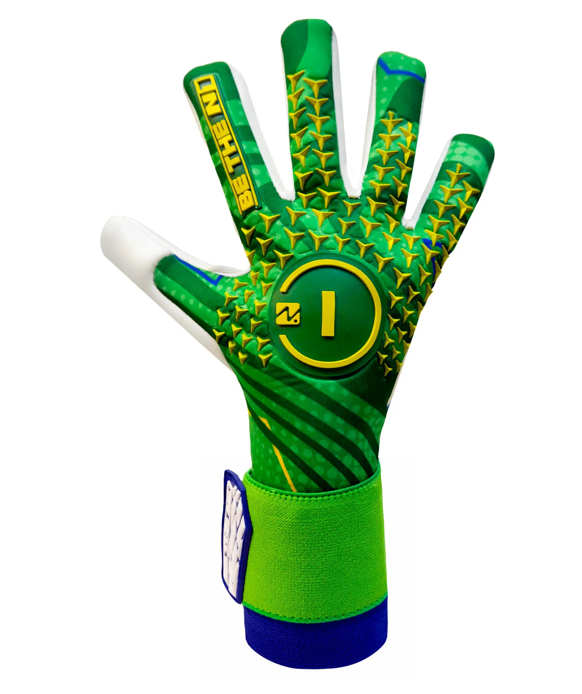 Luva de Goleiro N1 Scorpius 2.0 Brasil Verde