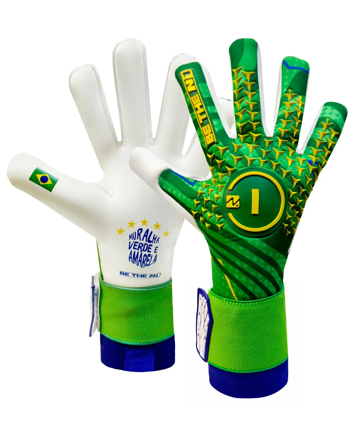 Luva de Goleiro N1 Scorpius 2.0 Brasil