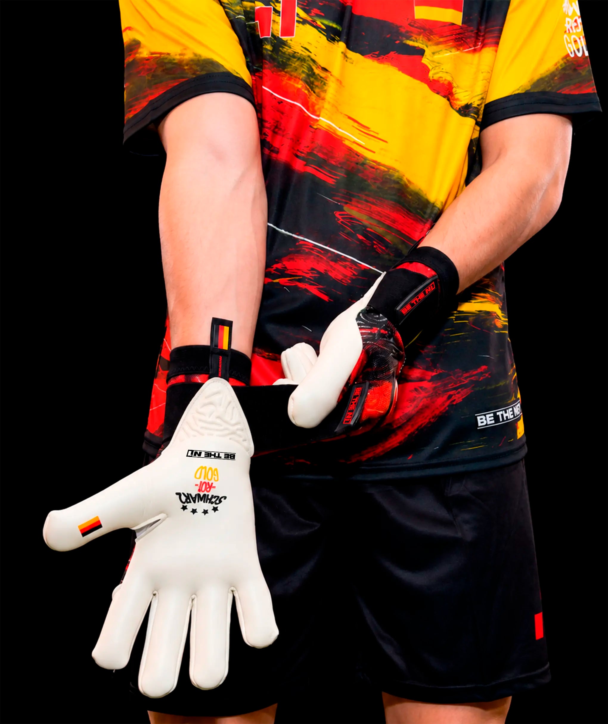 Luva de Goleiro N1 Zeus 2.0 Alemanha