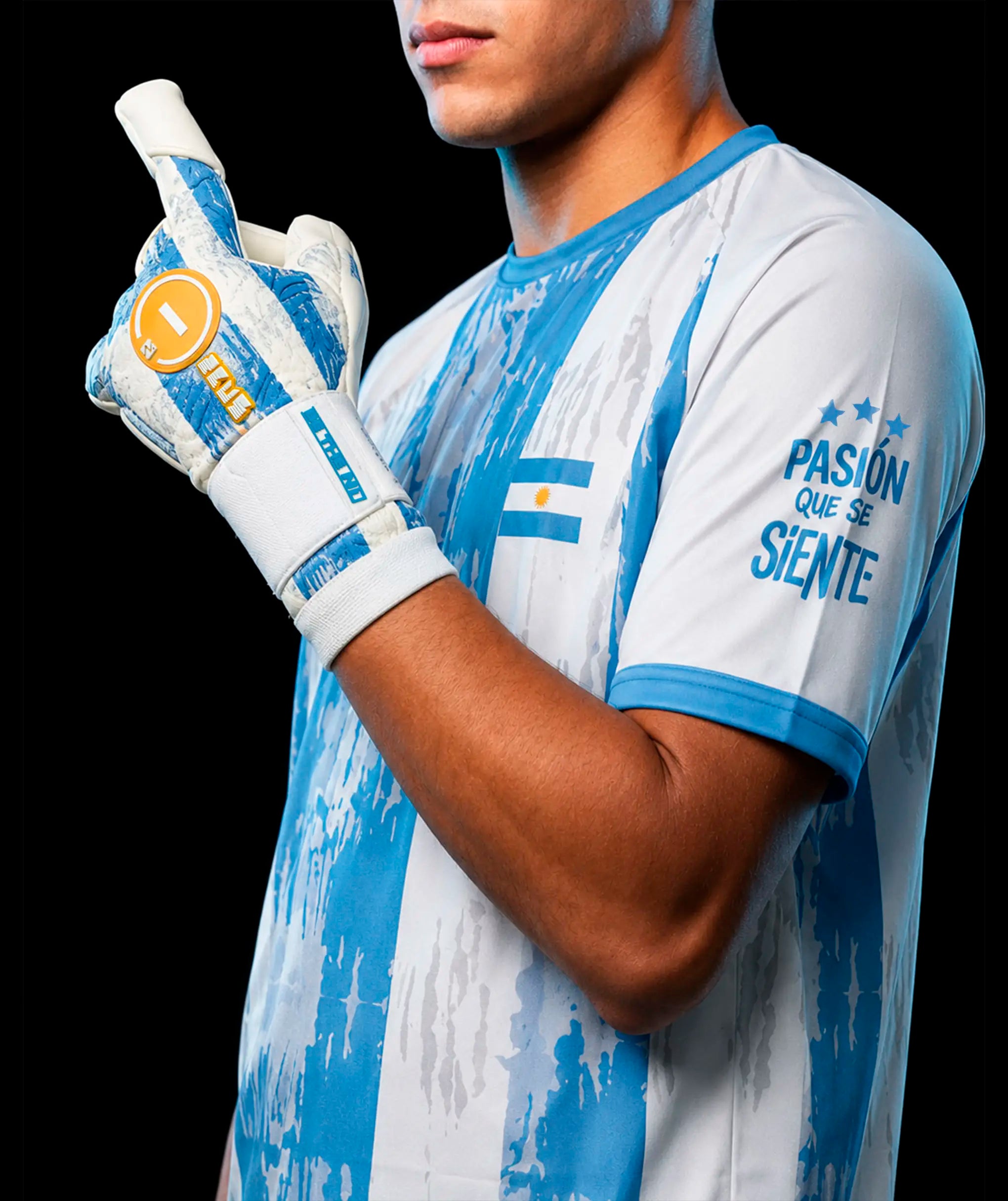 Luva de Goleiro N1 Zeus 2.0 Argentina