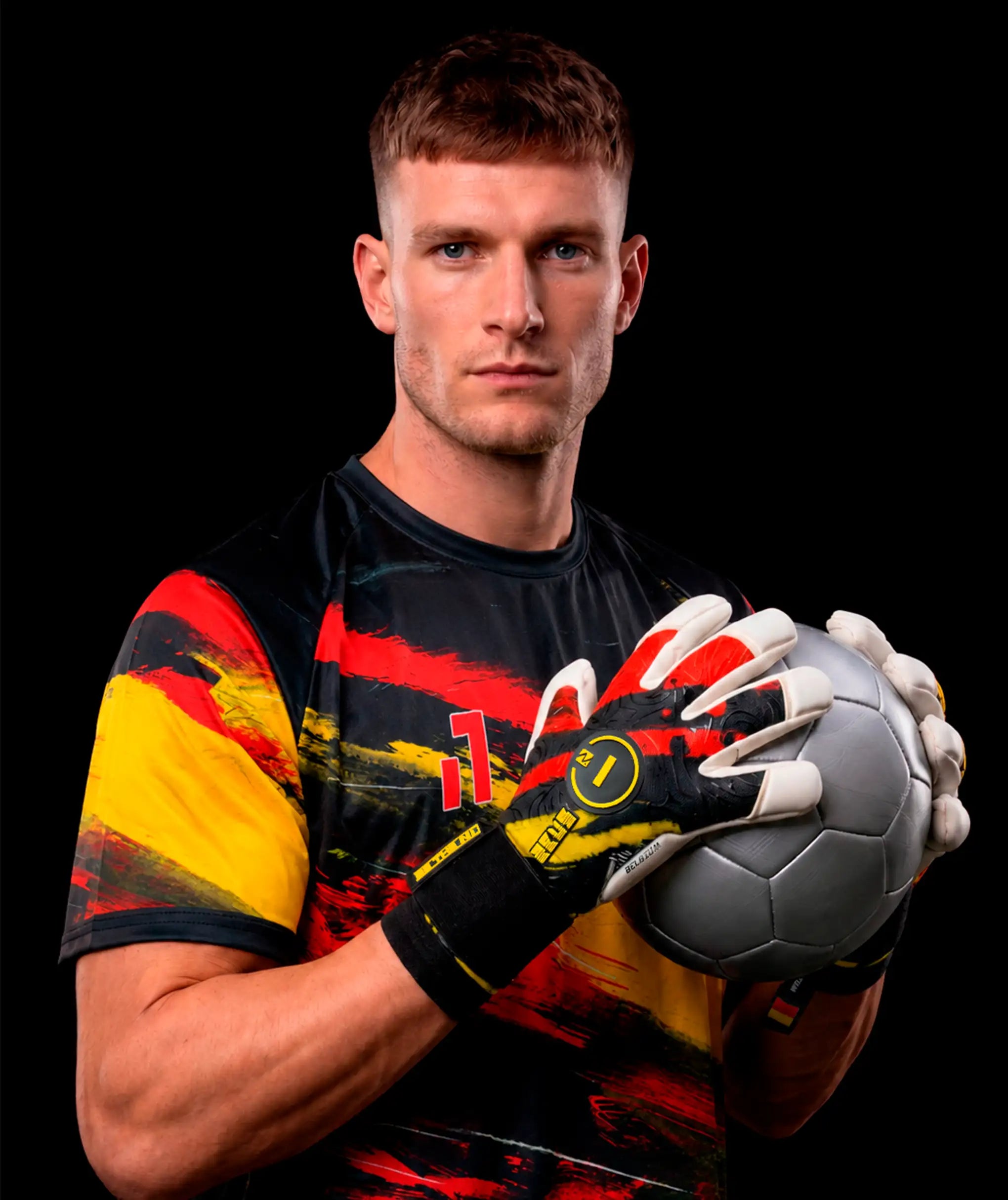 Luva de Goleiro N1 Zeus 2.0 Belgica
