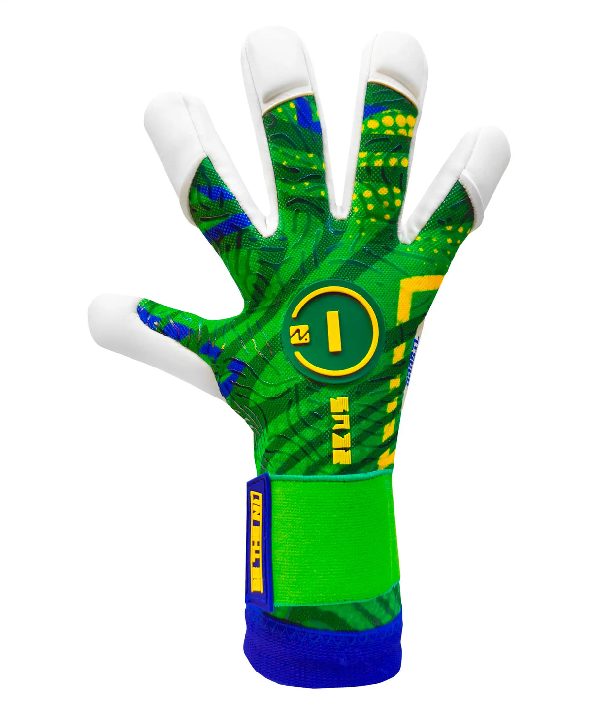 Luva de Goleiro N1 Zeus 2.0 Brasil Verde
