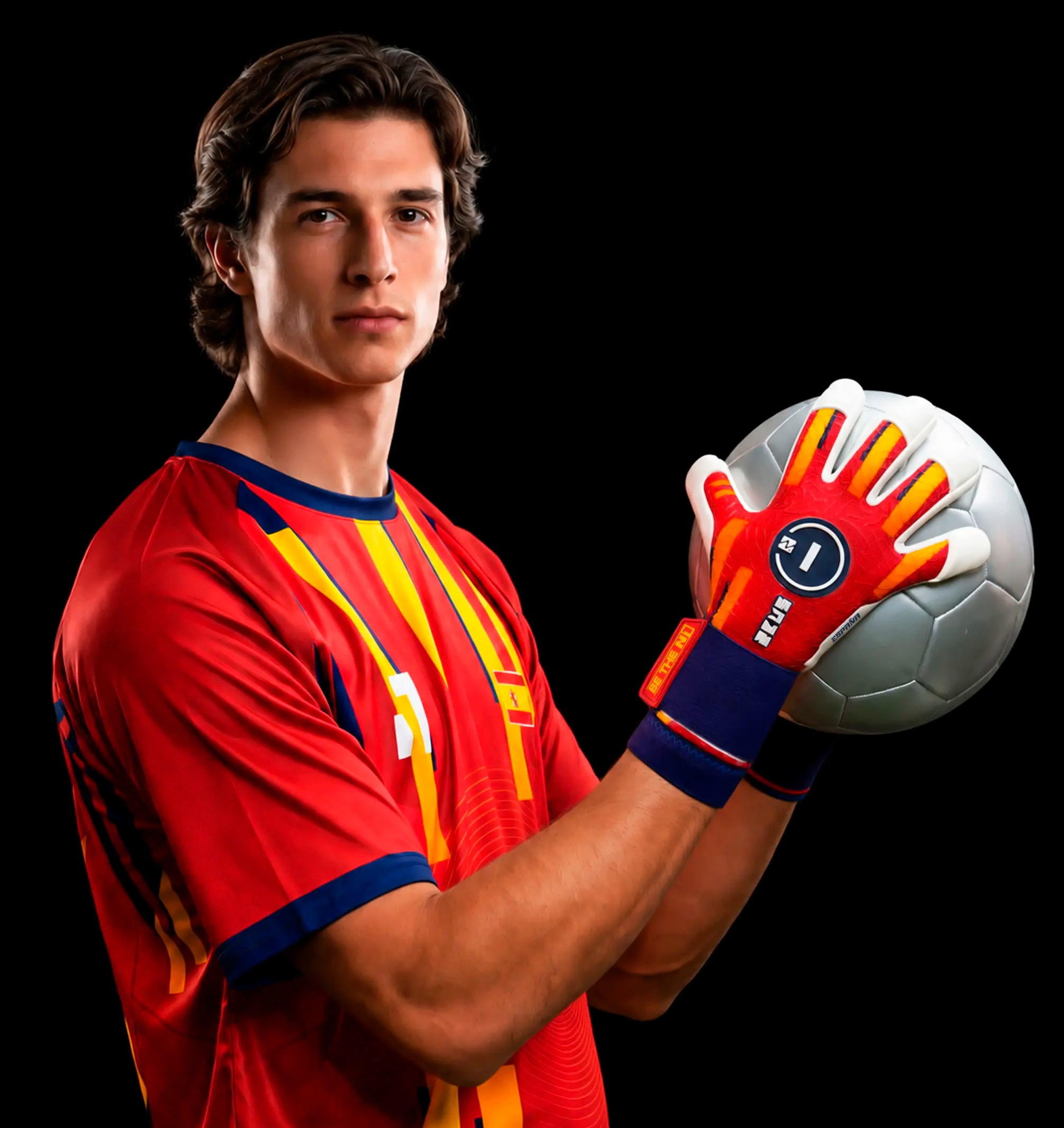 Luva de Goleiro N1 Zeus 2.0 Espanha