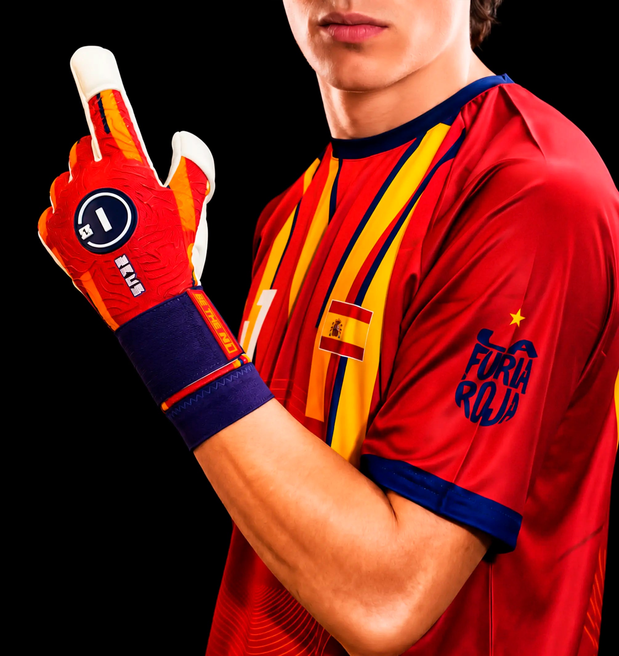 Luva de Goleiro N1 Zeus 2.0 Espanha
