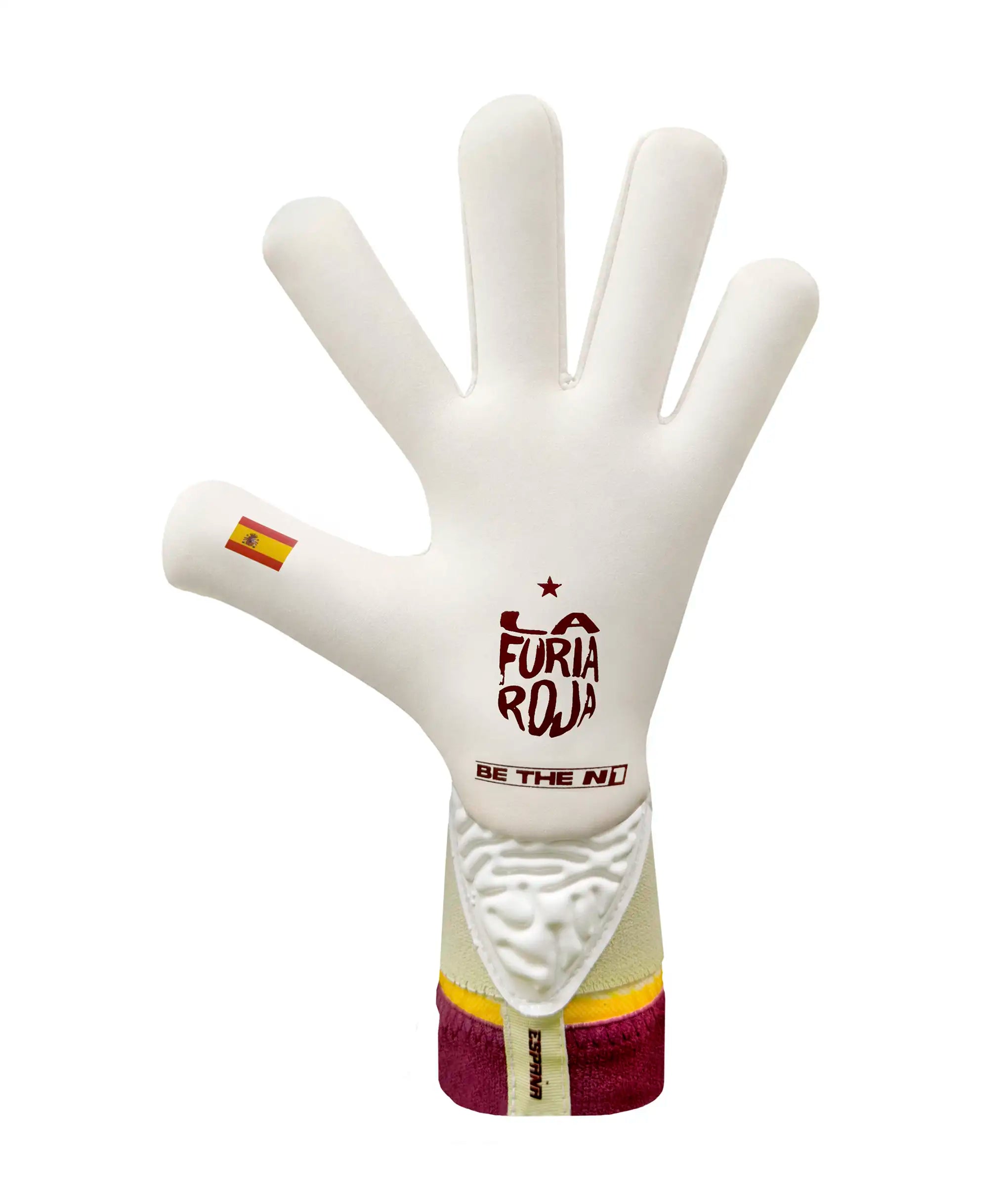 Luva de Goleiro N1 Zeus 2.0 Espanha Branco