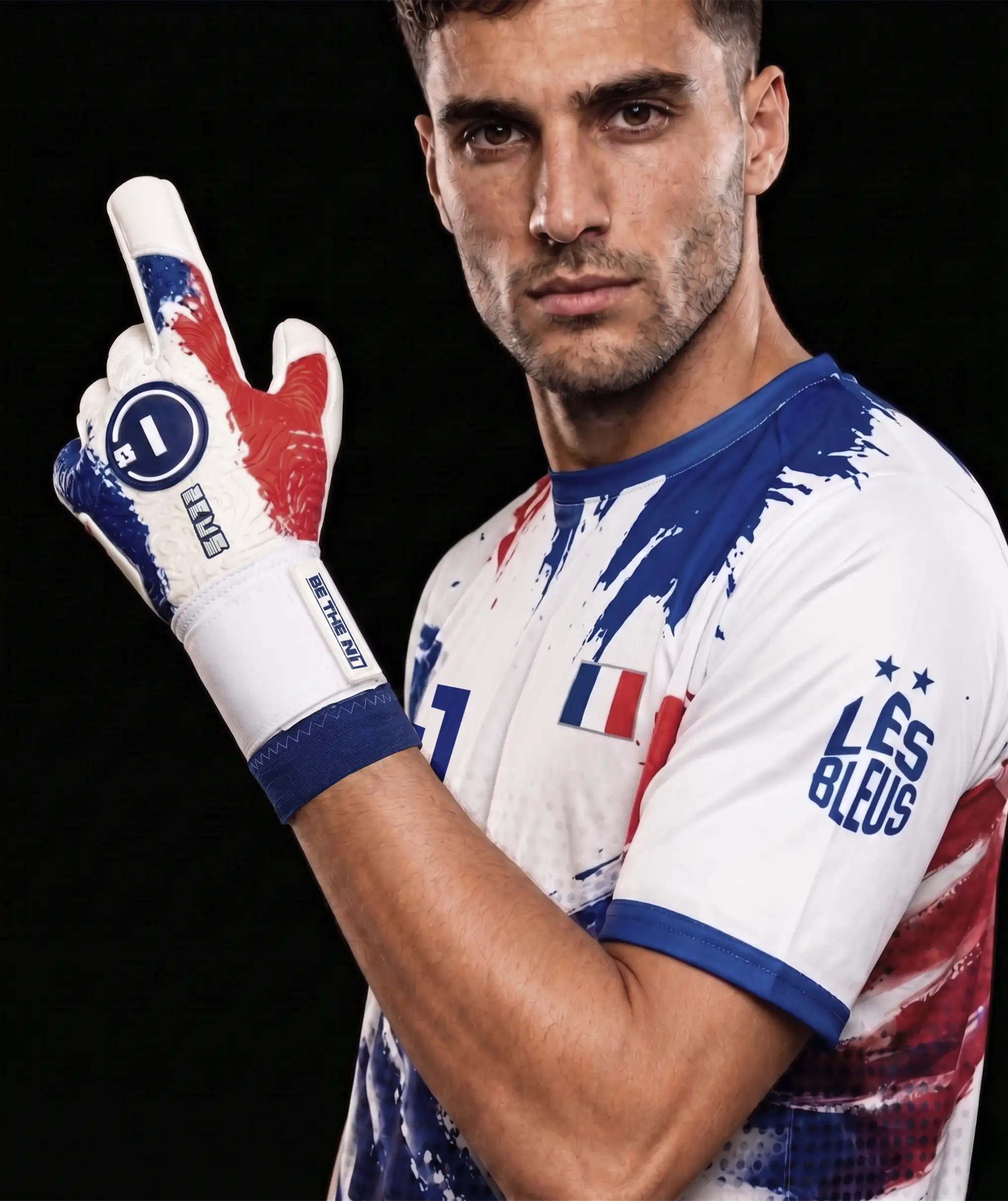 Luva de Goleiro N1 Zeus 2.0 França