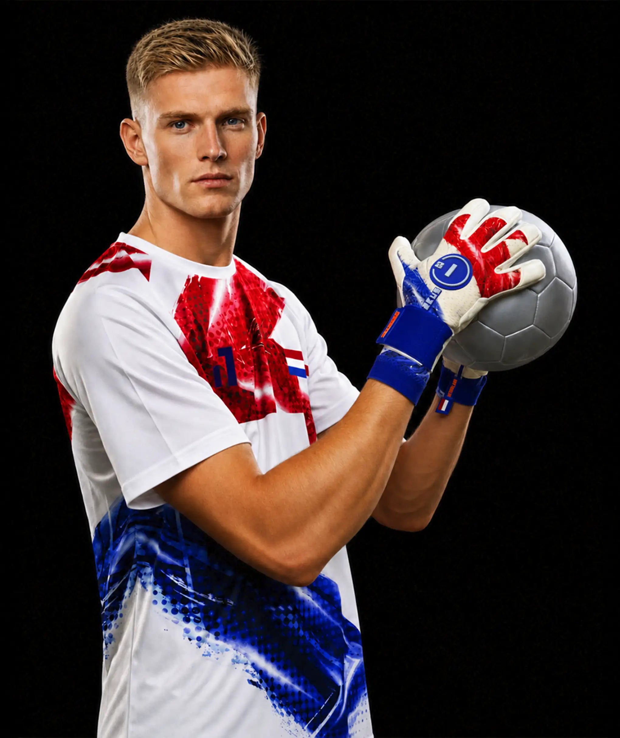 Luva de Goleiro N1 Zeus 2.0 Holanda