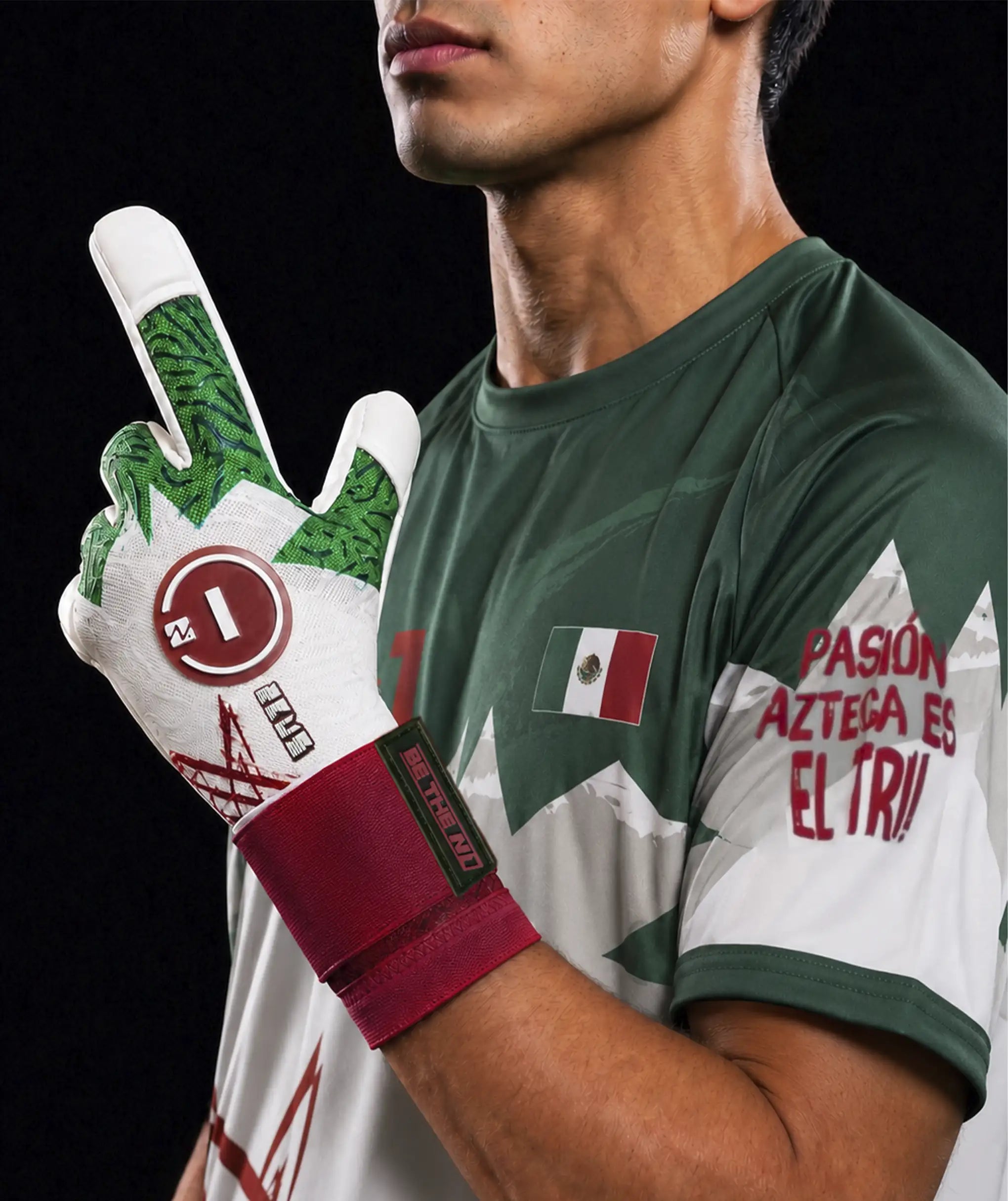 Luva de Goleiro N1 Zeus 2.0 México