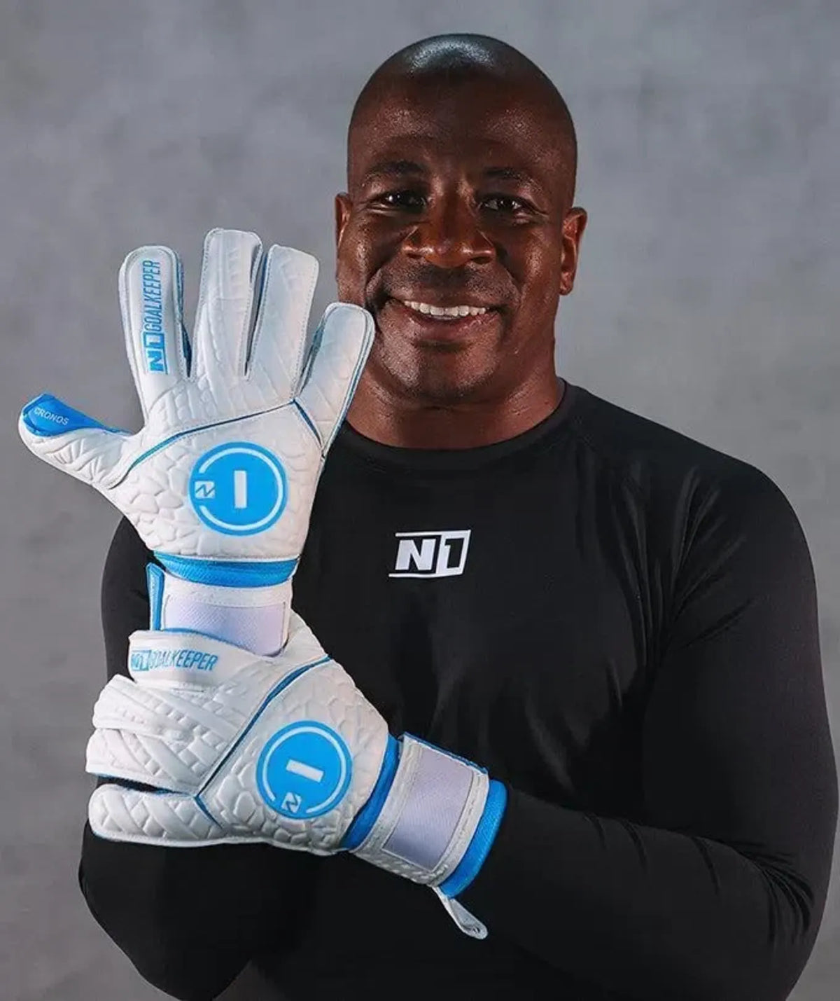 Luva de Goleiro Profissional N1 Cronos